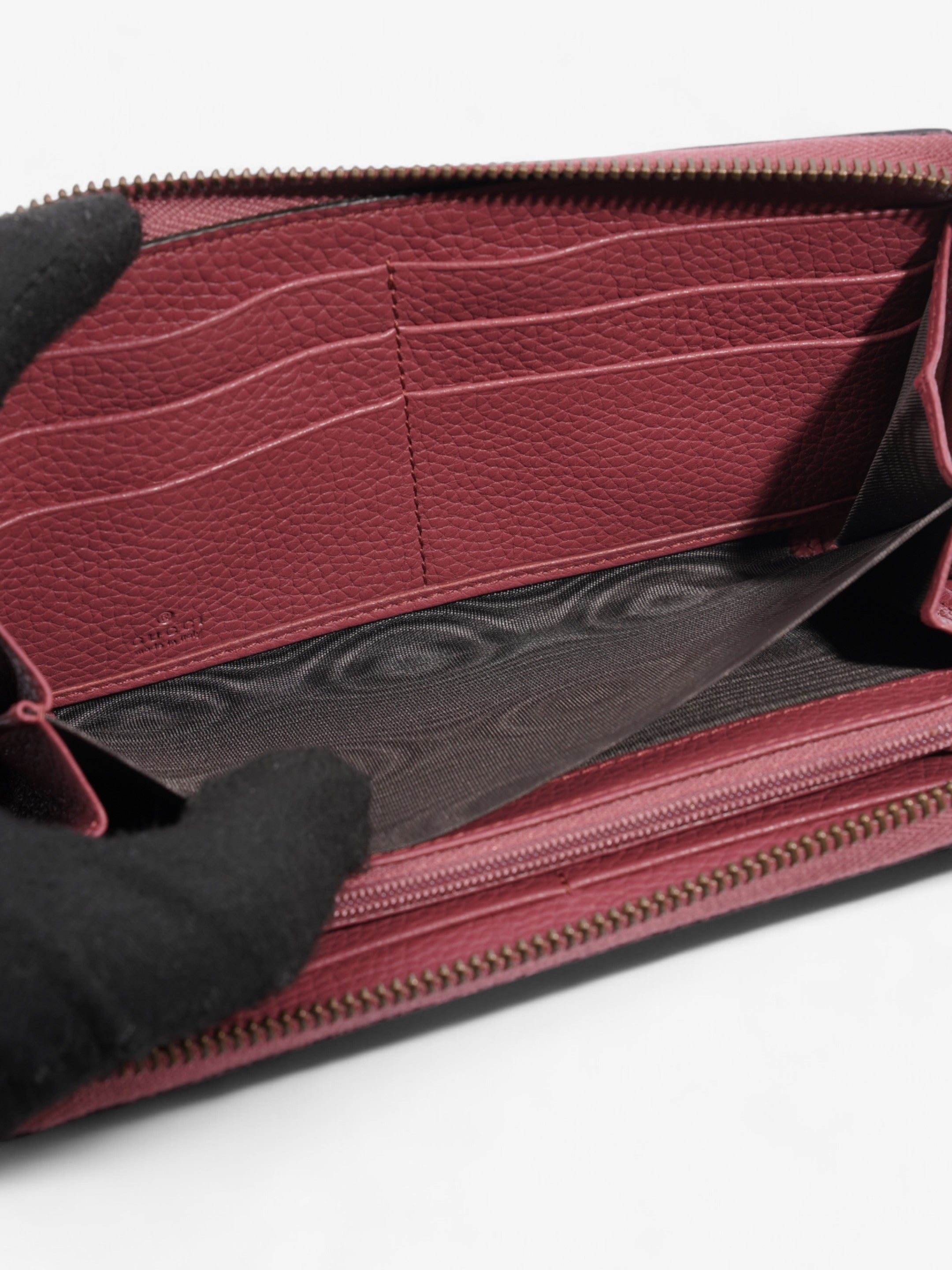 Gucci GG Marmont Wallet Dusty Rose Leather