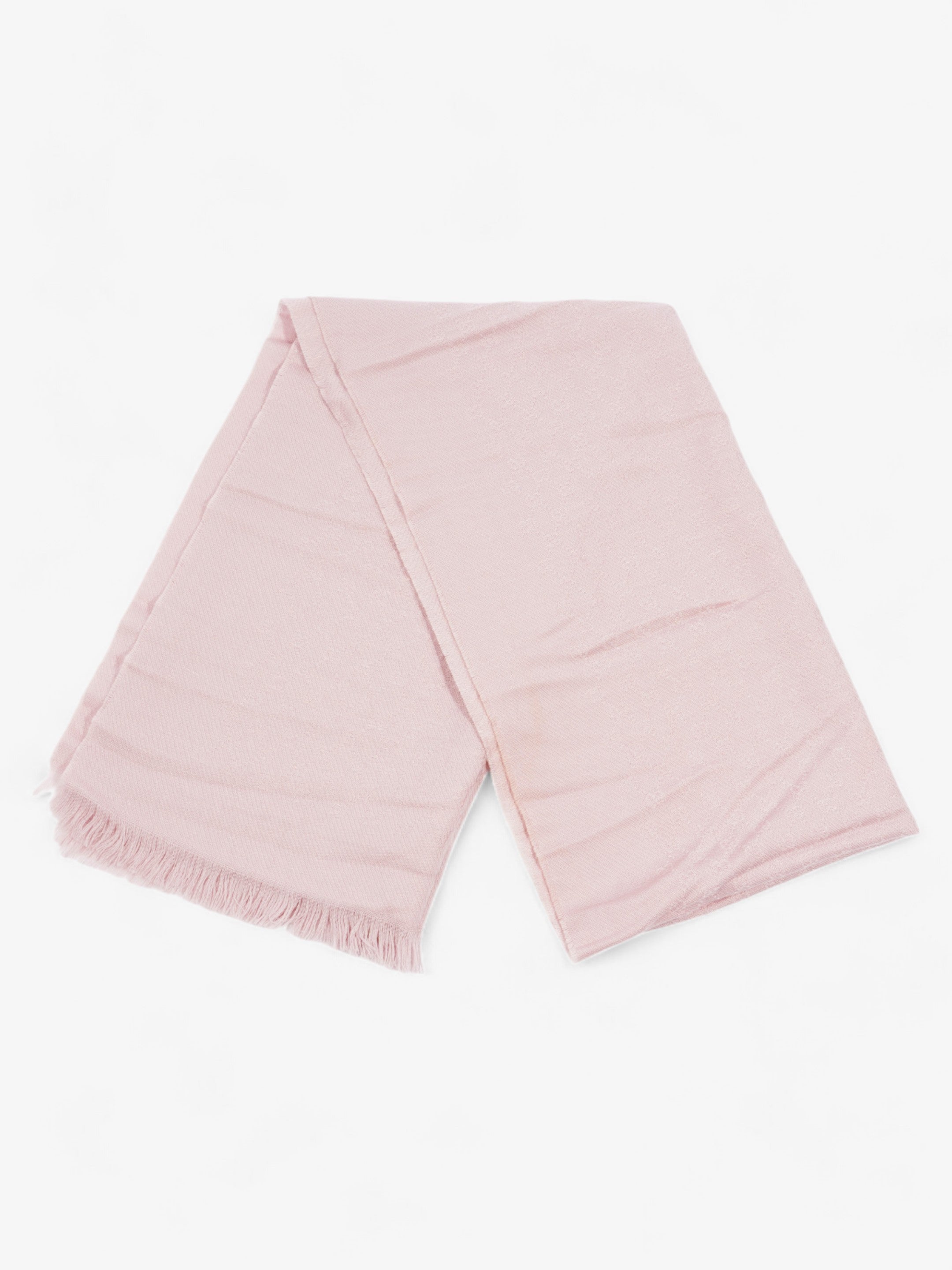Gucci GG Scarf Pink Wool