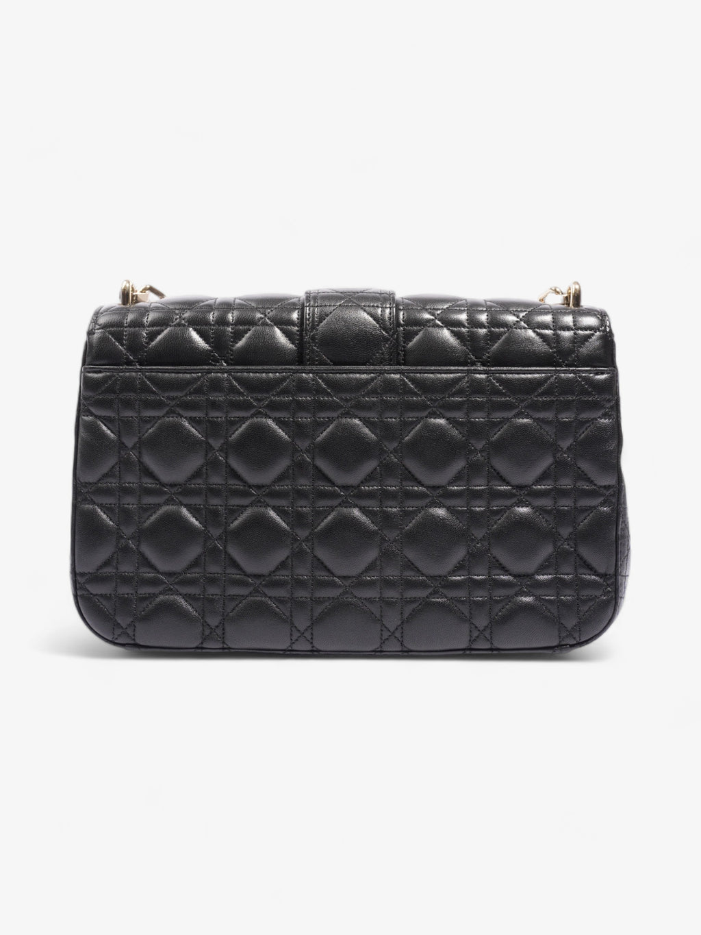 Christian Dior Miss Dior Flap Bag Black Lambskin Leather