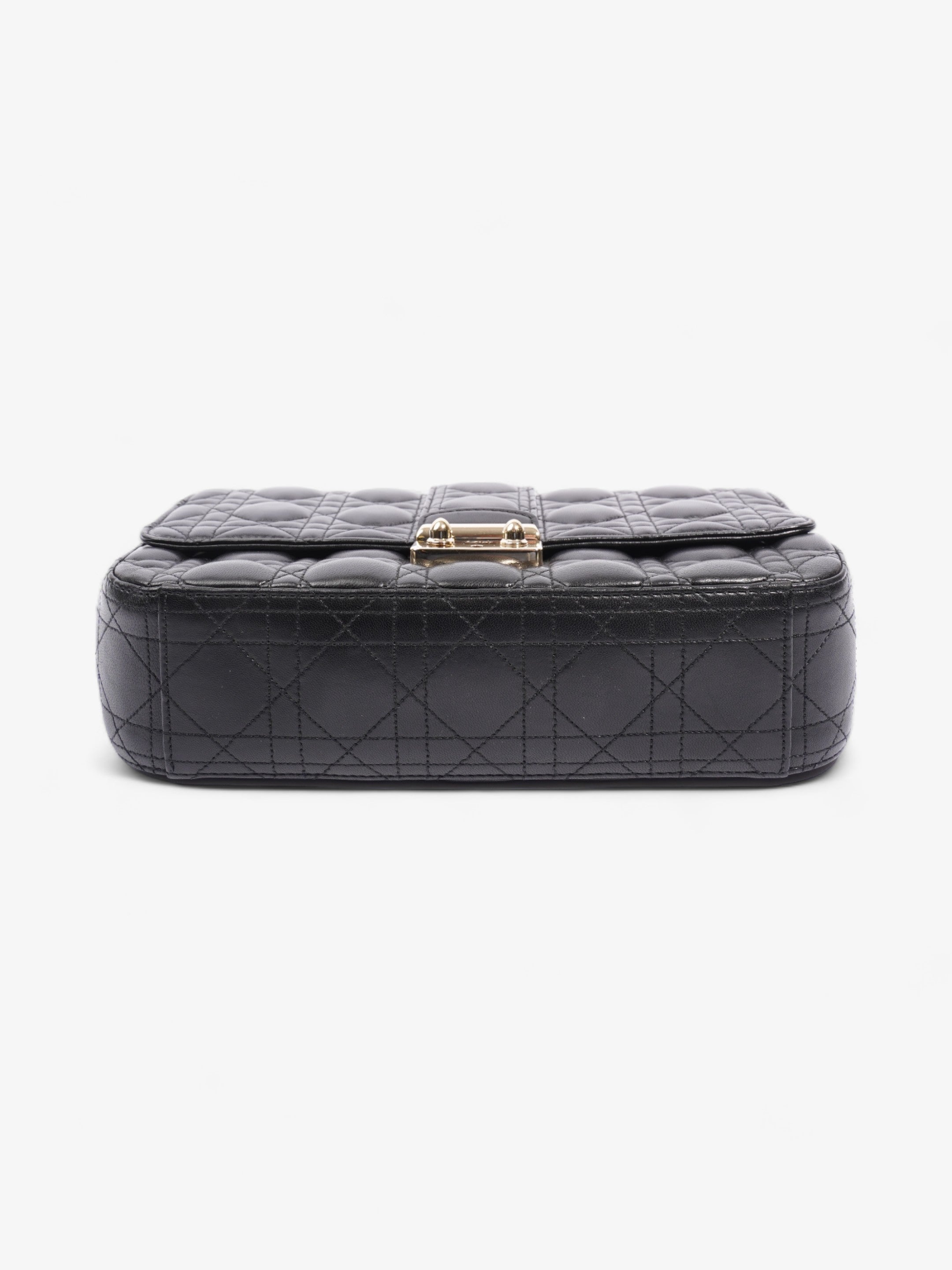 Christian Dior Miss Dior Flap Bag Black Lambskin Leather