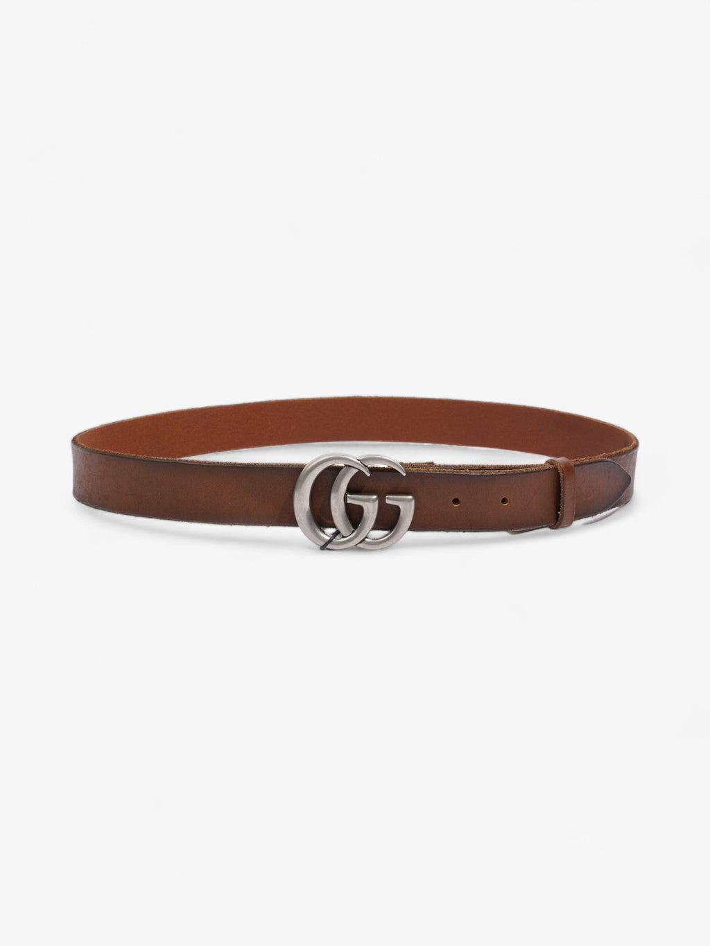 Gucci GG Marmont Thin Belt Tan Leather 90cm 36"
