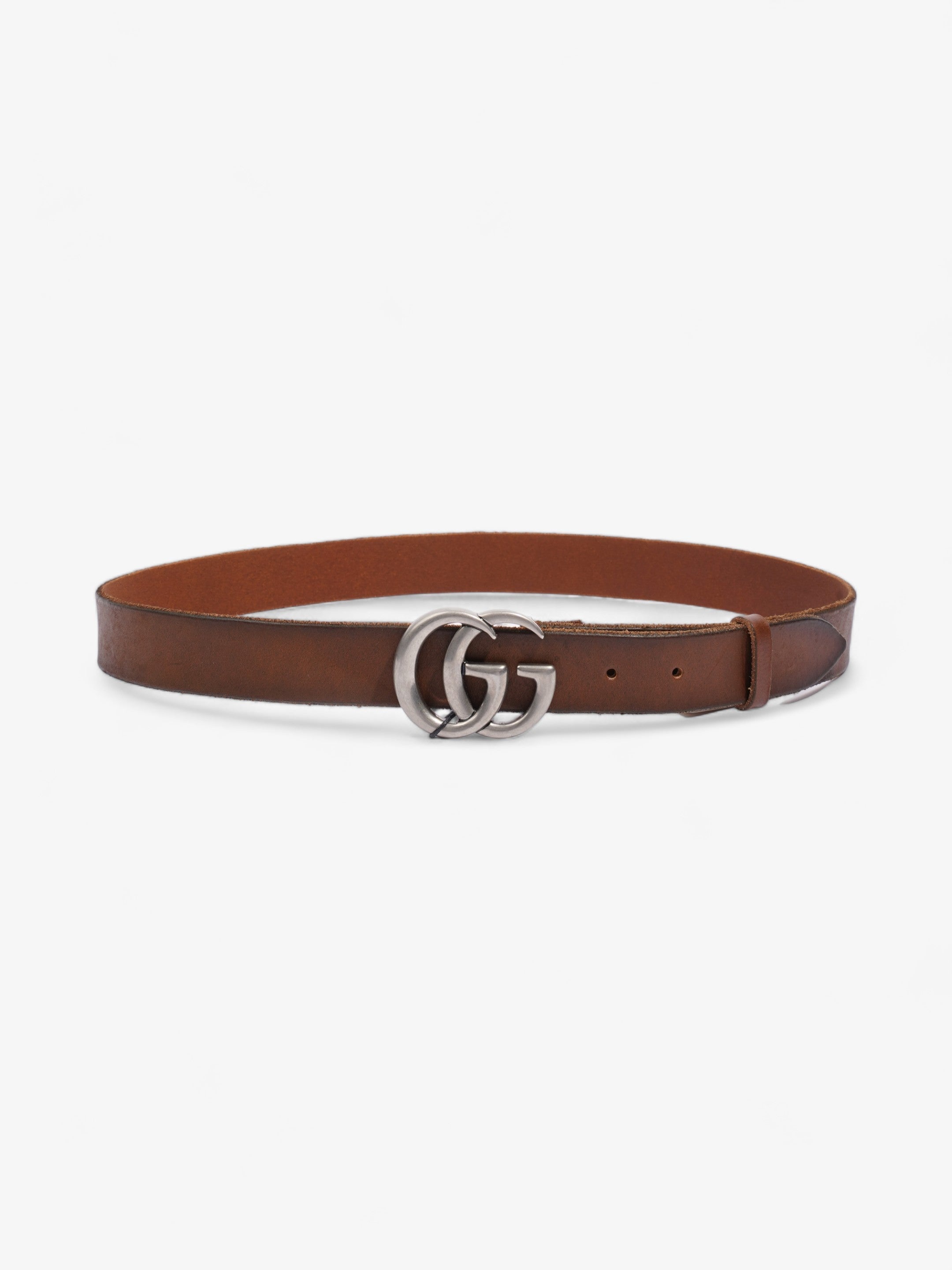 Gucci GG Marmont Thin Belt Tan Leather 90cm 36"
