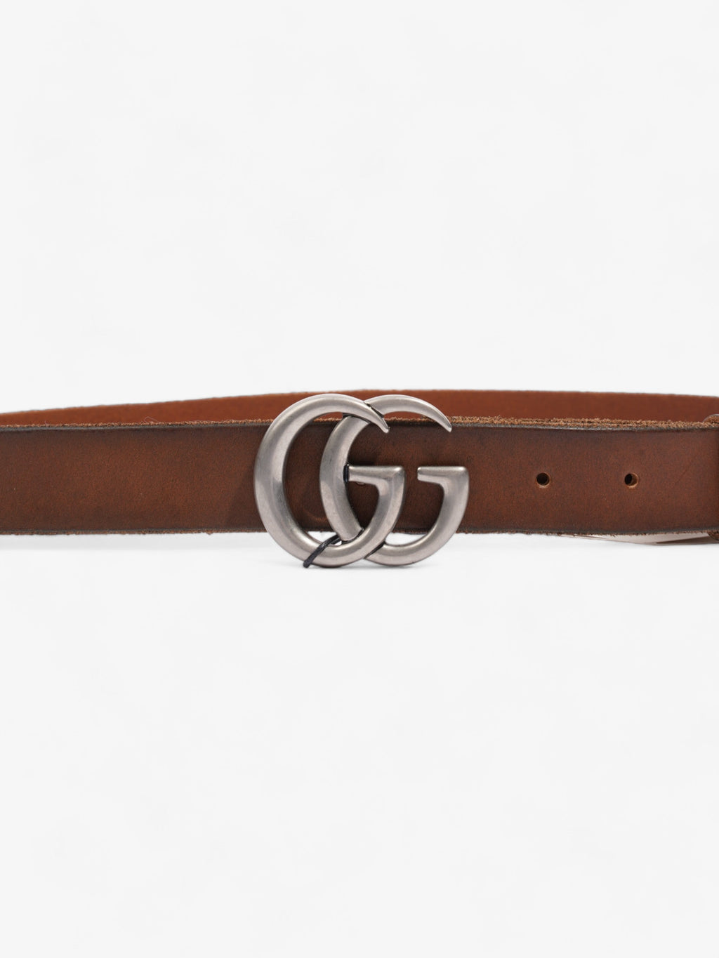 Gucci GG Marmont Thin Belt Tan Leather 90cm 36"