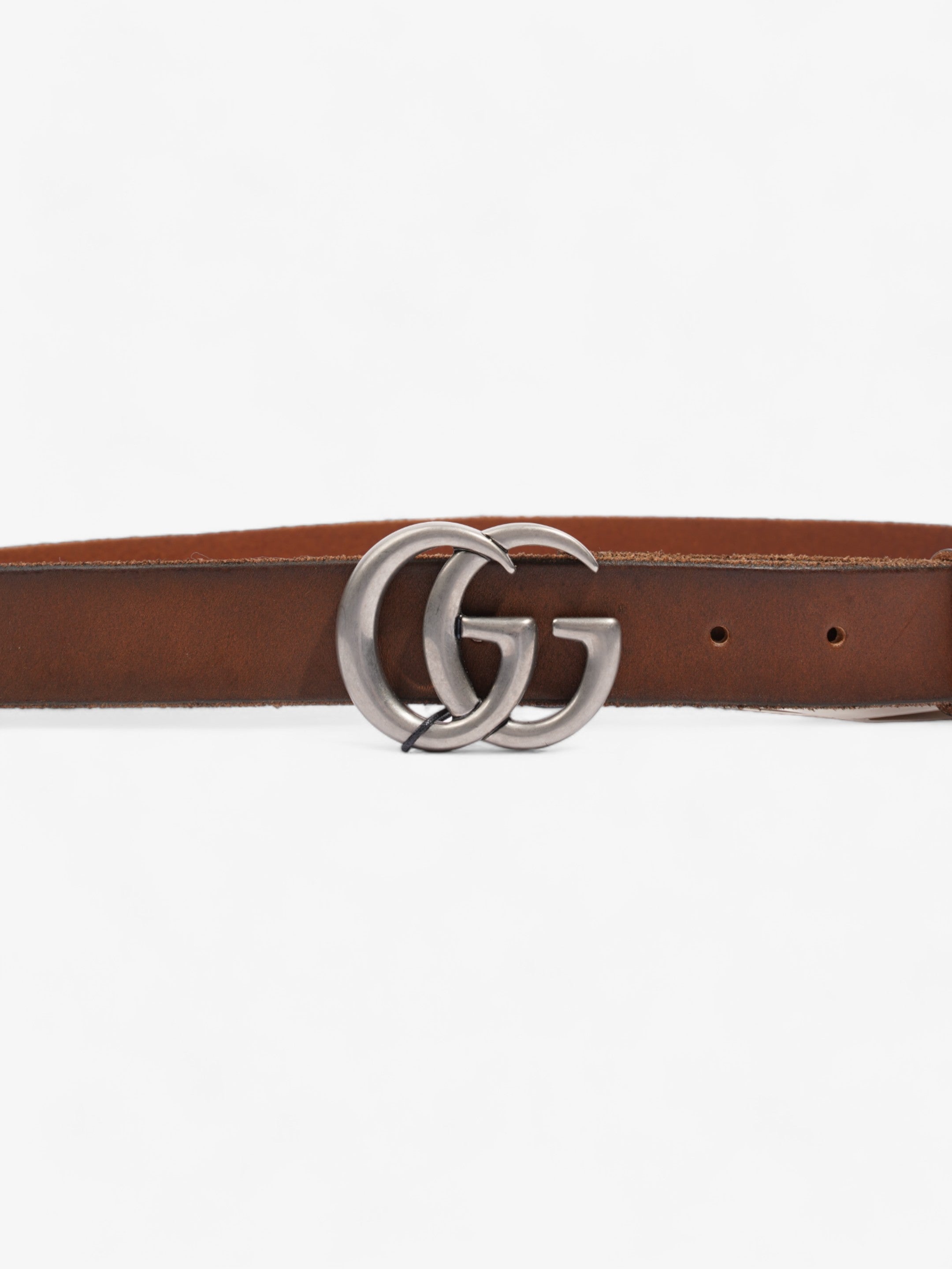 Gucci GG Marmont Thin Belt Tan Leather 90cm 36"
