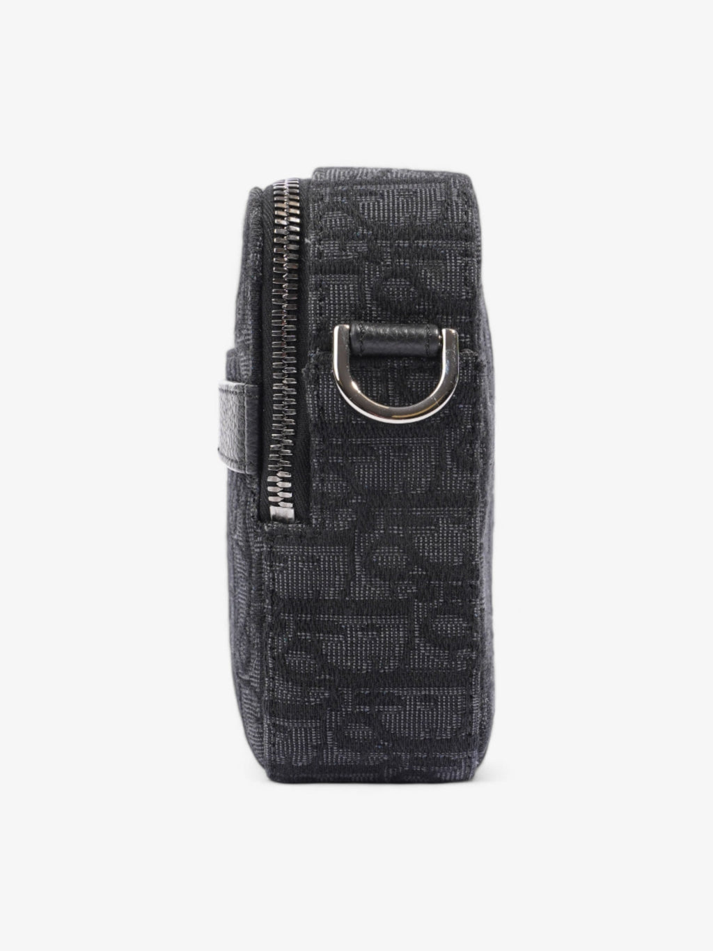 Christian Dior Safari Messenger Bag Navy / Black Canvas