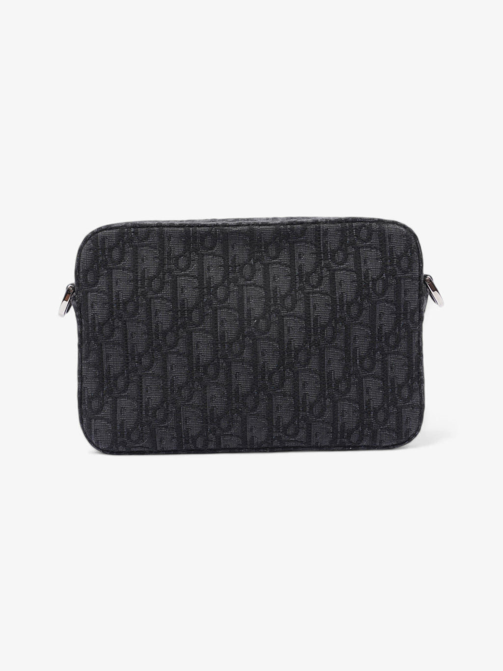 Christian Dior Safari Messenger Bag Navy / Black Canvas