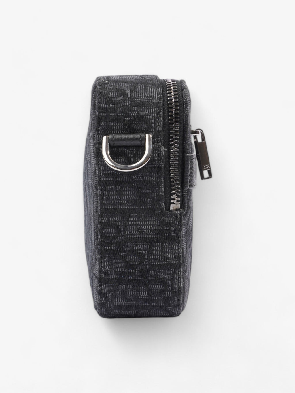Christian Dior Safari Messenger Bag Navy / Black Canvas