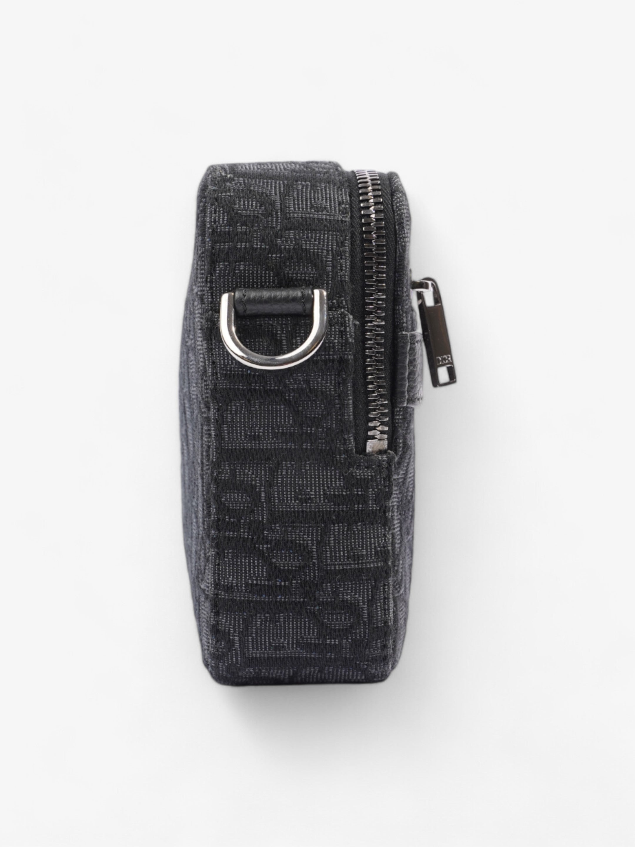 Christian Dior Safari Messenger Bag Navy / Black Canvas