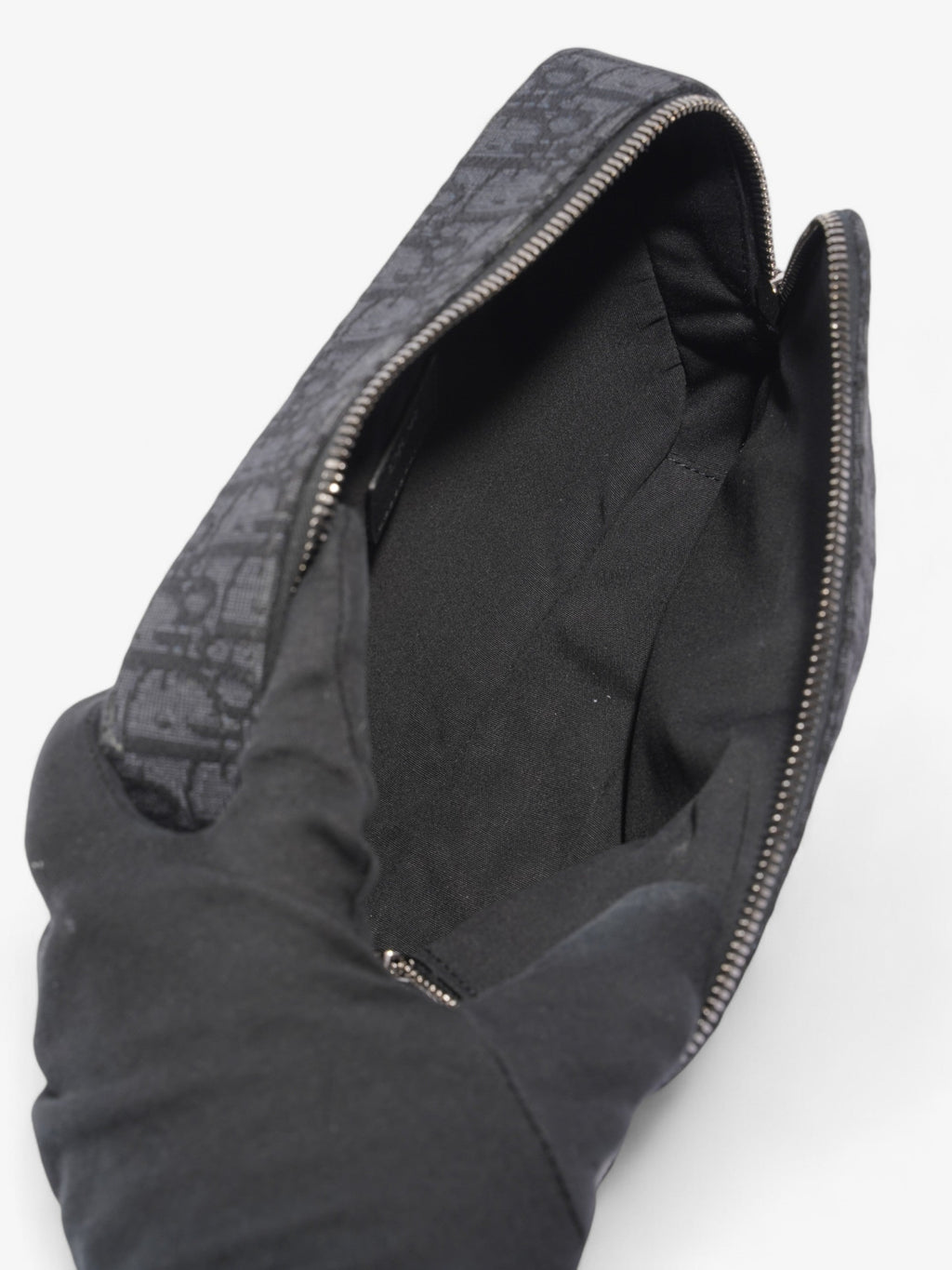 Christian Dior Safari Messenger Bag Navy / Black Canvas