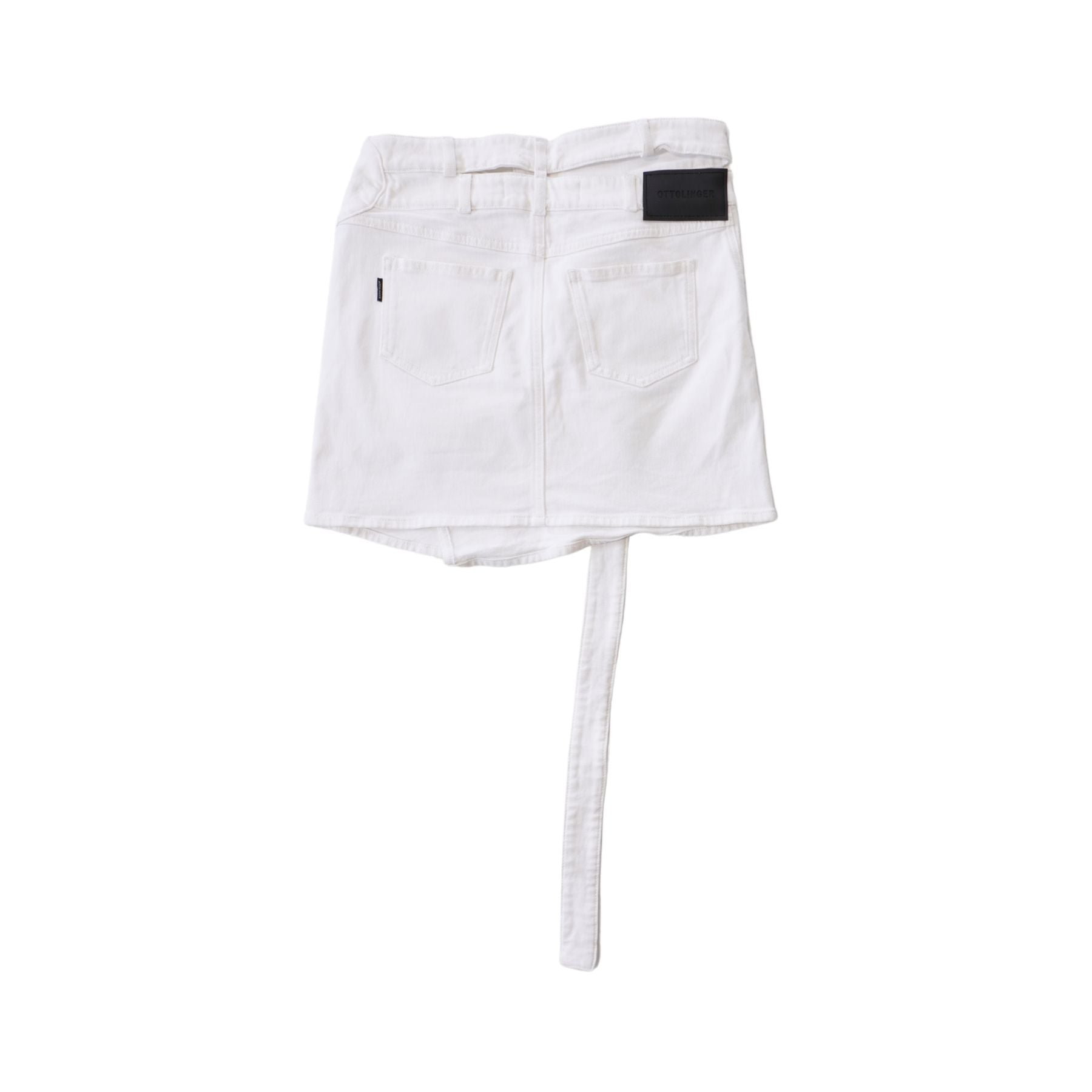 Ottolinger Denim Wrap Skirt - Women's L