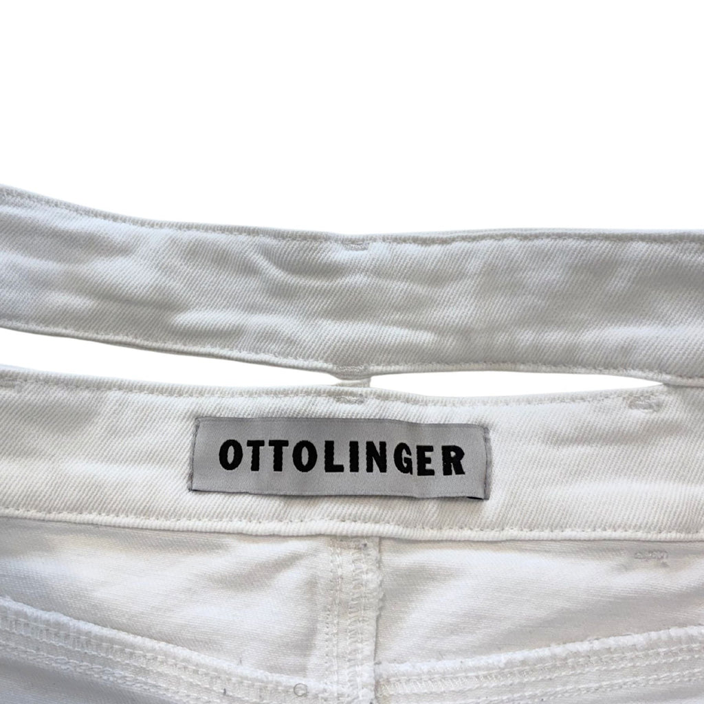 Ottolinger Denim Wrap Skirt - Women's L