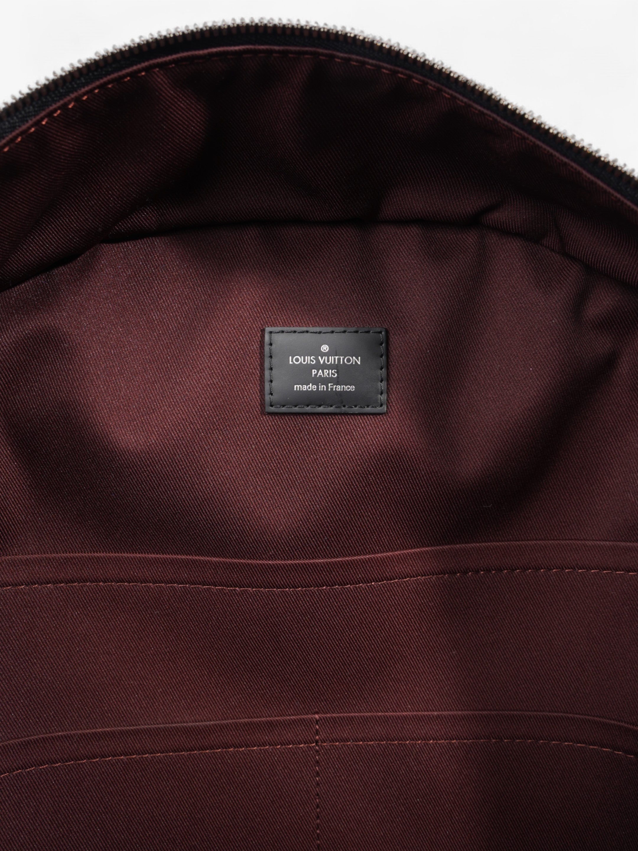 Louis Vuitton Josh Backpack Monogram / Black Coated Canvas