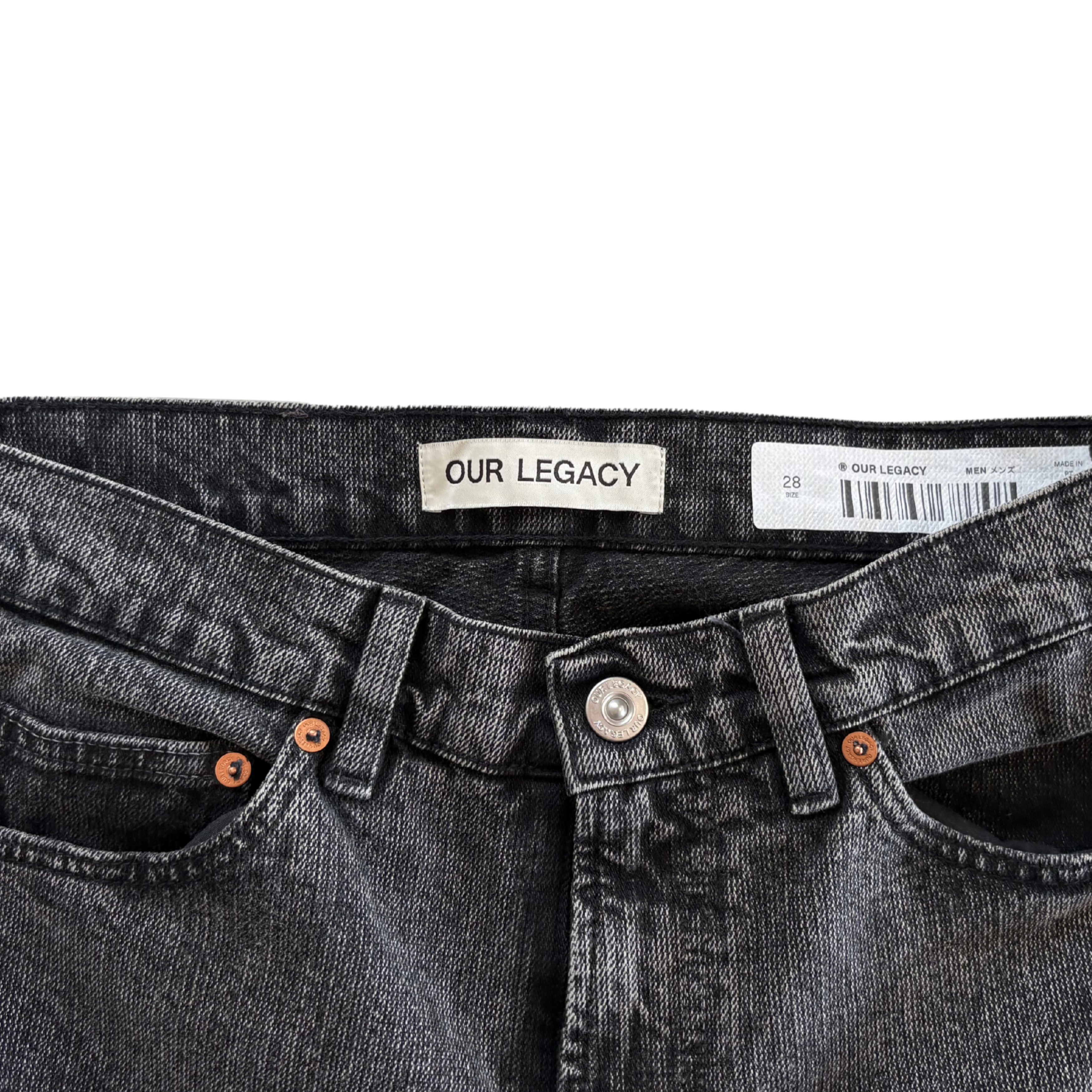 Our Legacy Straight-Leg Jeans - Men's 28