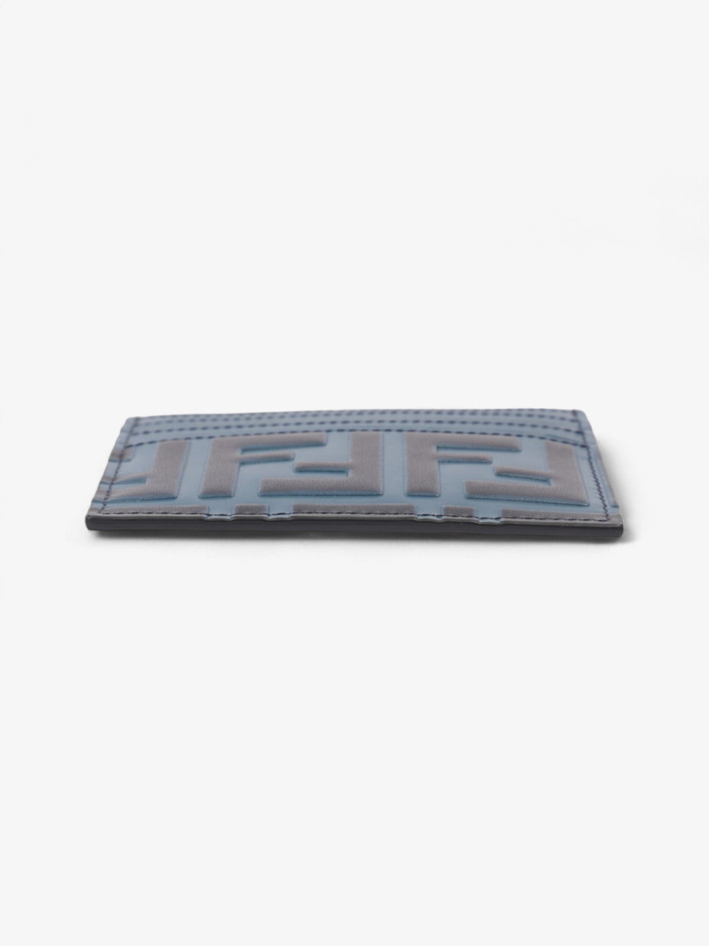Fendi FF  Holder Blue Marine Leather