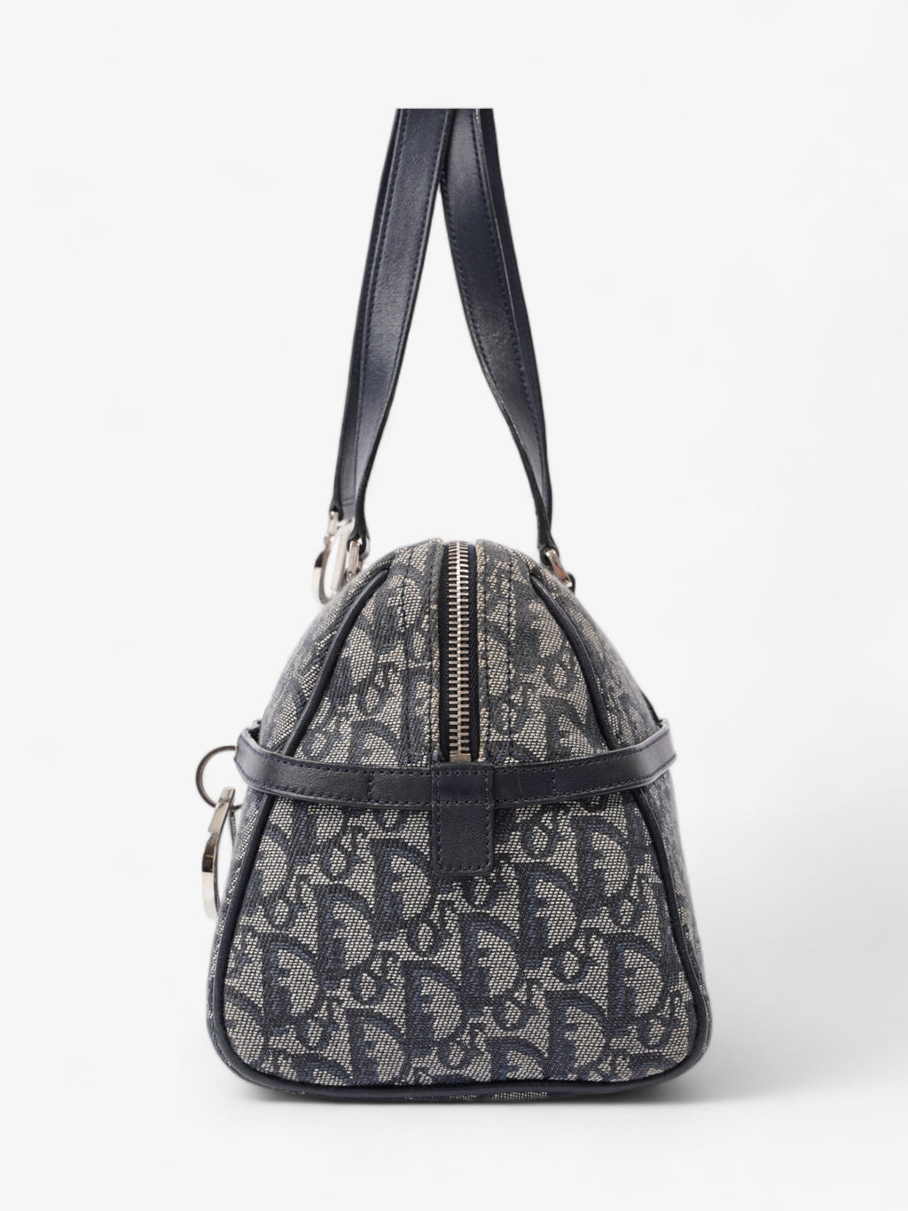 Christian Dior Small Duffle Dior Blue Oblique Canvas