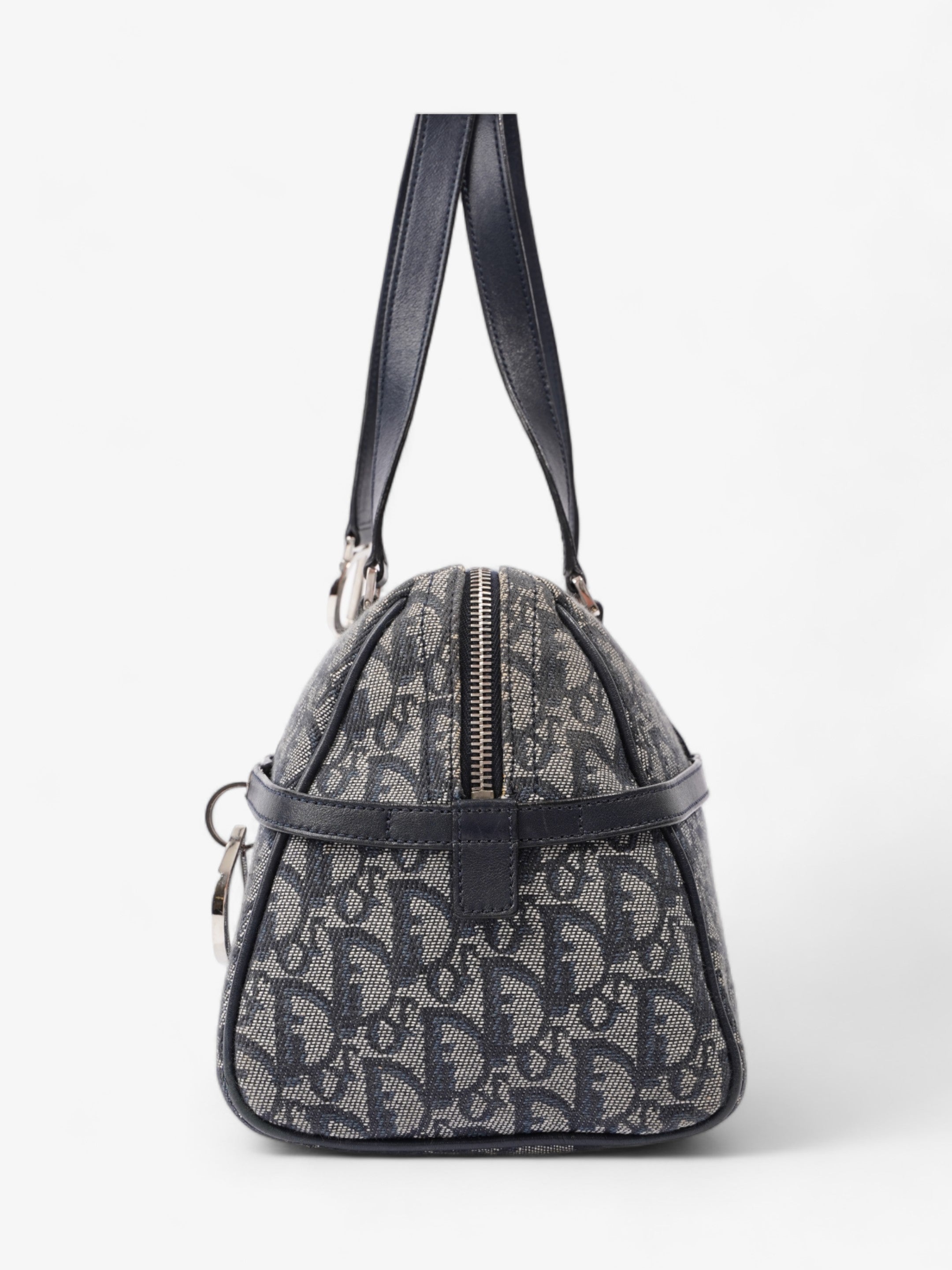 Christian Dior Small Duffle Dior Blue Oblique Canvas
