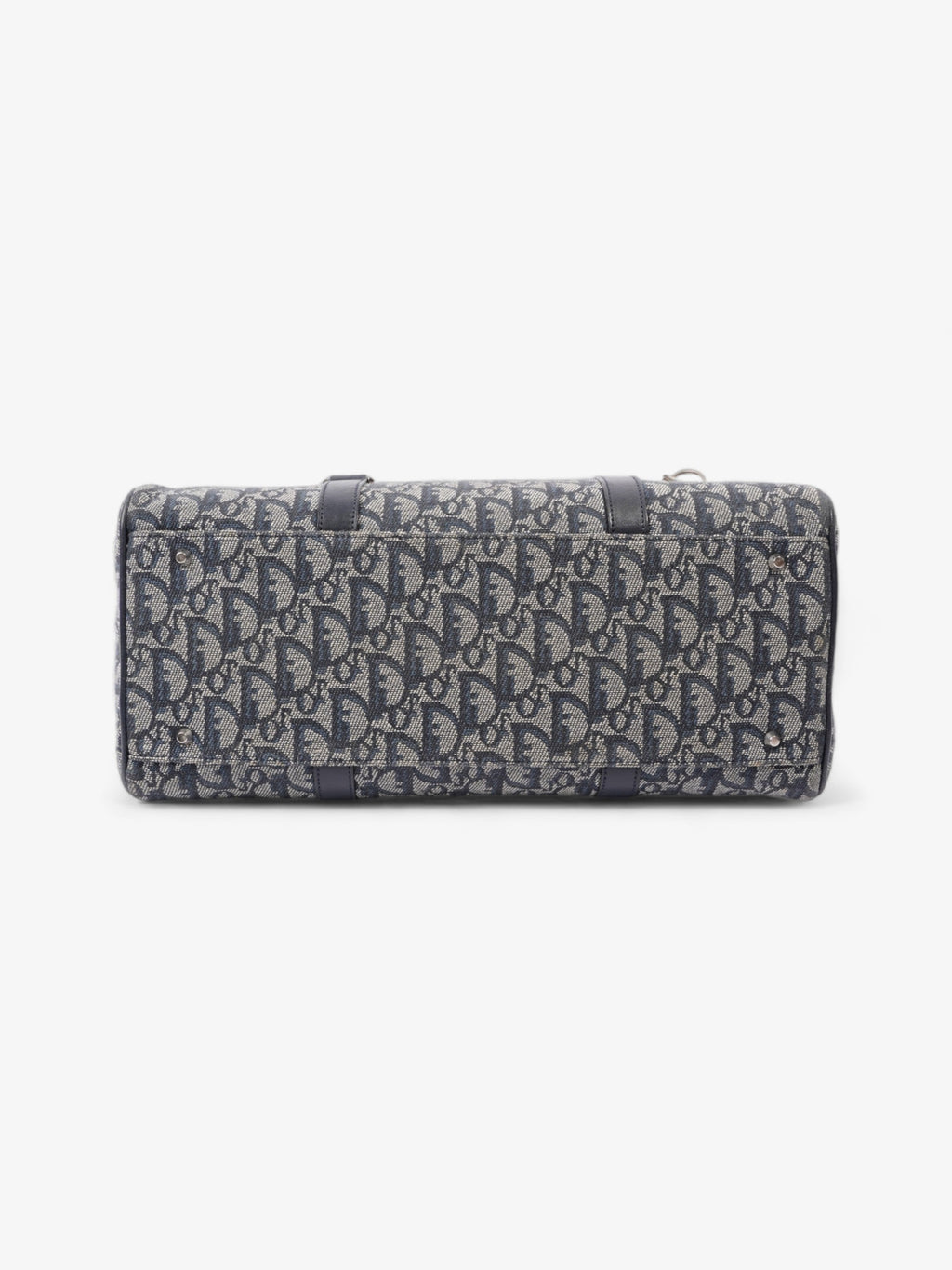 Christian Dior Small Duffle Dior Blue Oblique Canvas