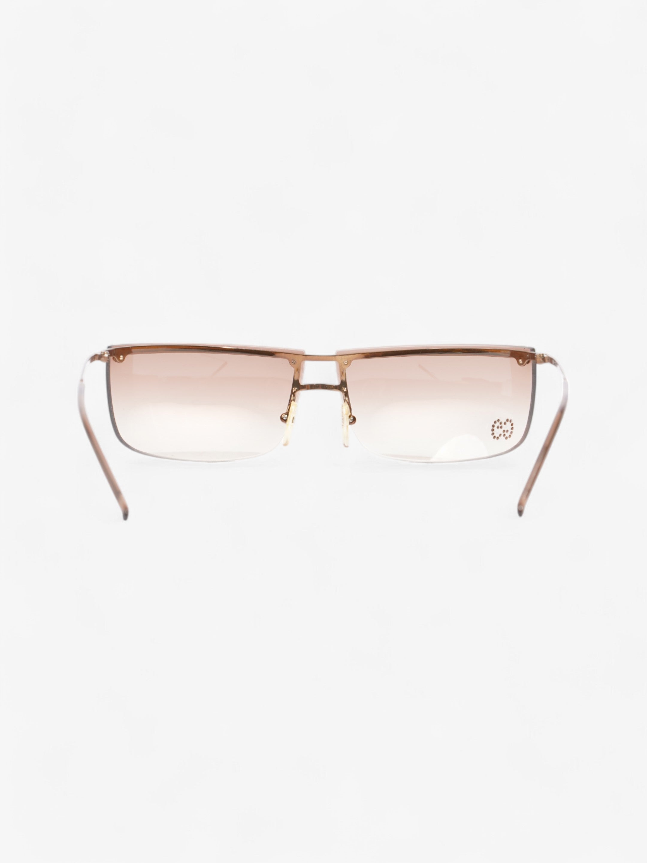 Gucci GG Diamante Sunglasses Brown Acetate