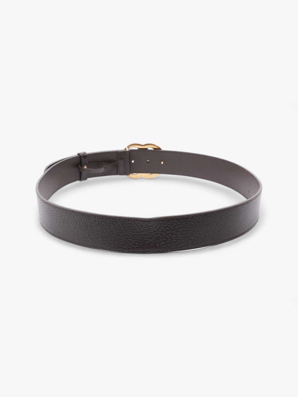 Gucci Reversible Double G Buckle Belt Black/Brown / Gold Leather 100cm 40"