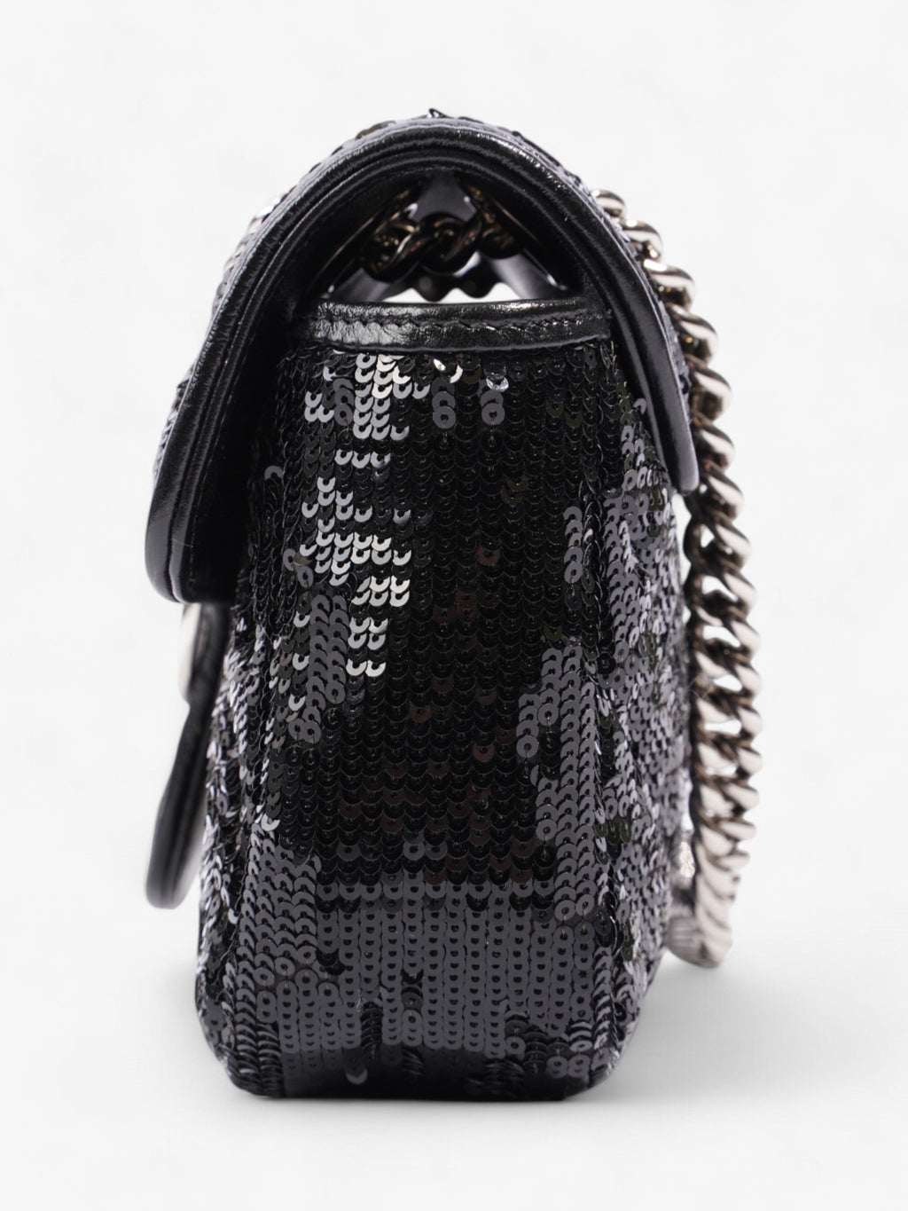 Gucci GG Marmont Black Sequin Mini