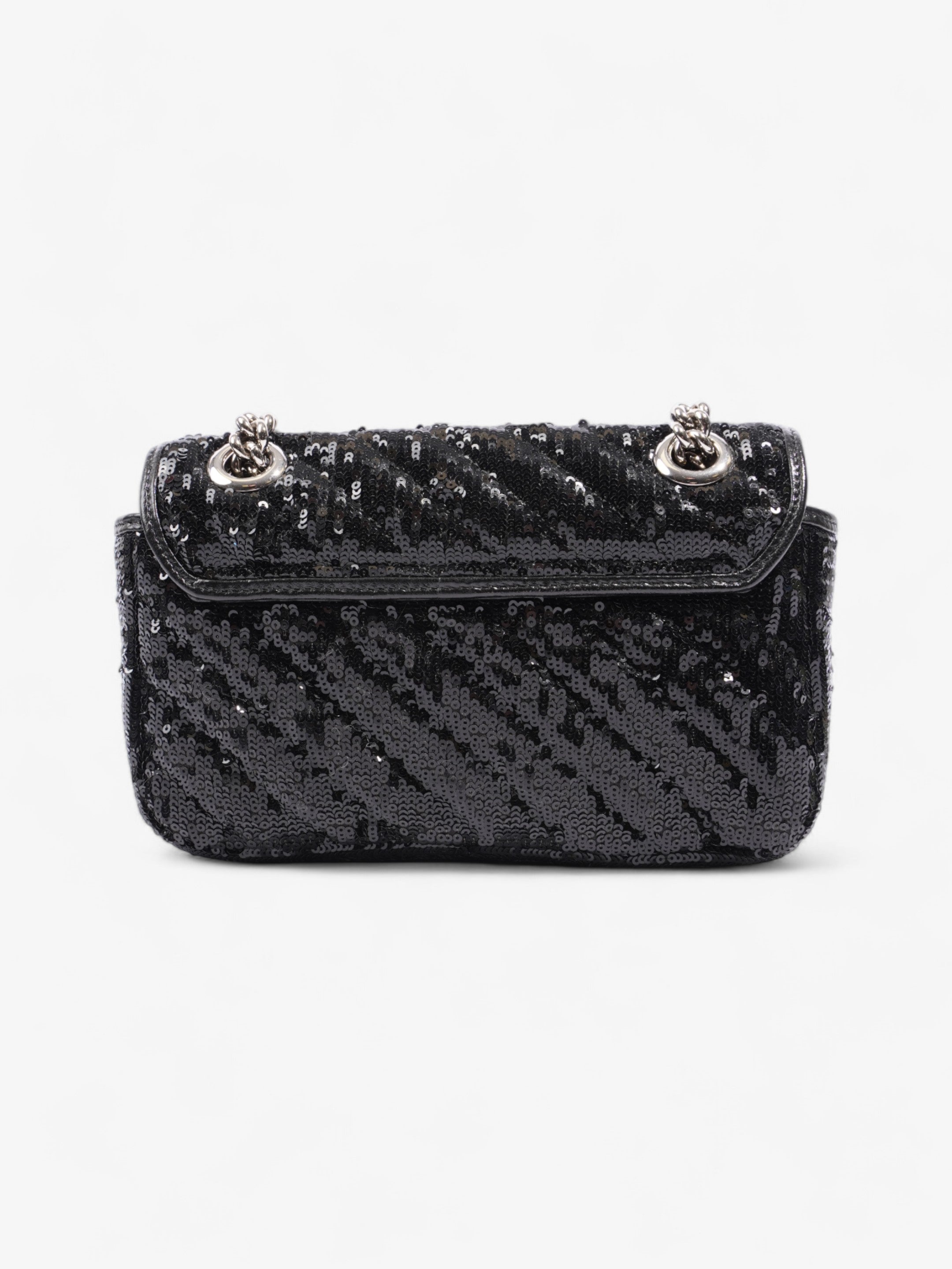Gucci GG Marmont Black Sequin Mini