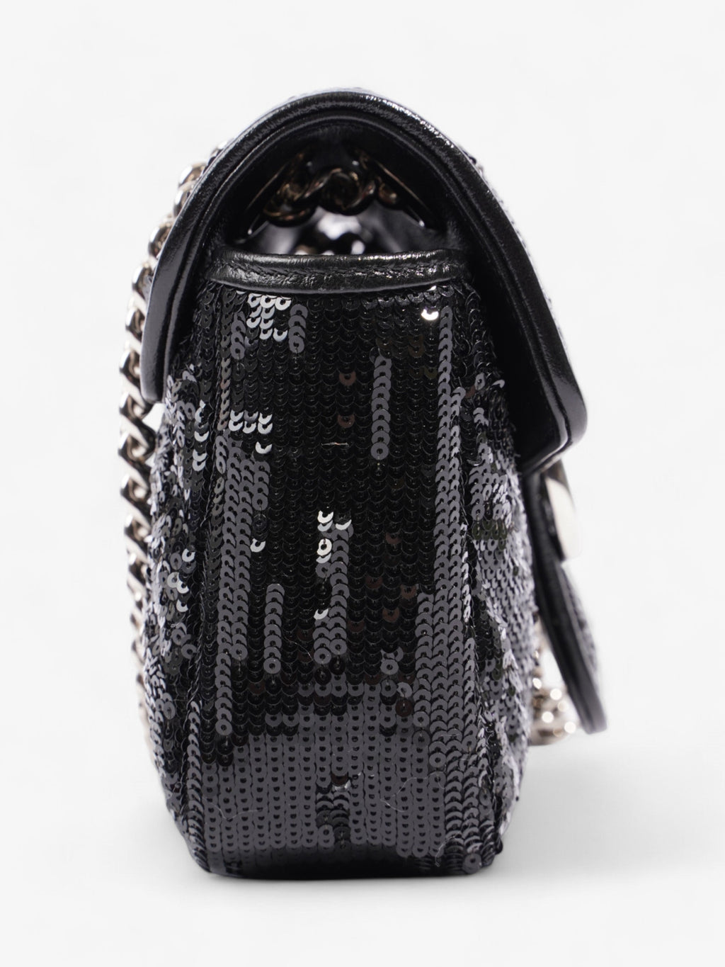 Gucci GG Marmont Black Sequin Mini