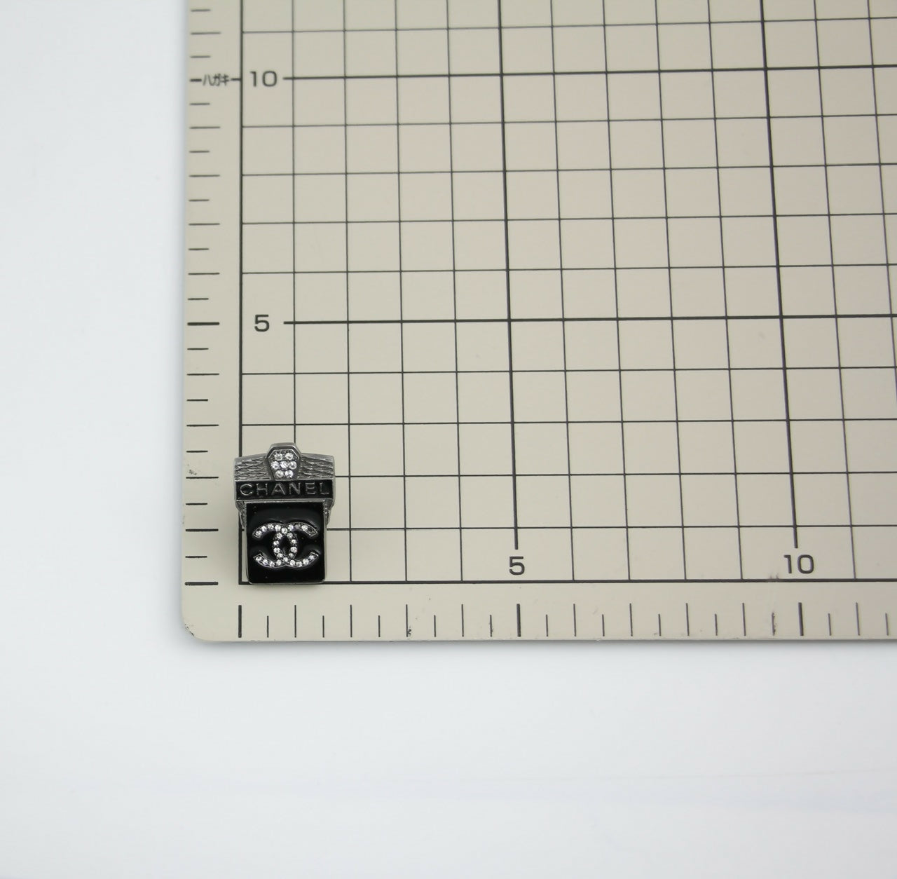 Chanel 09A Metal Moscow Series Badge Brooch