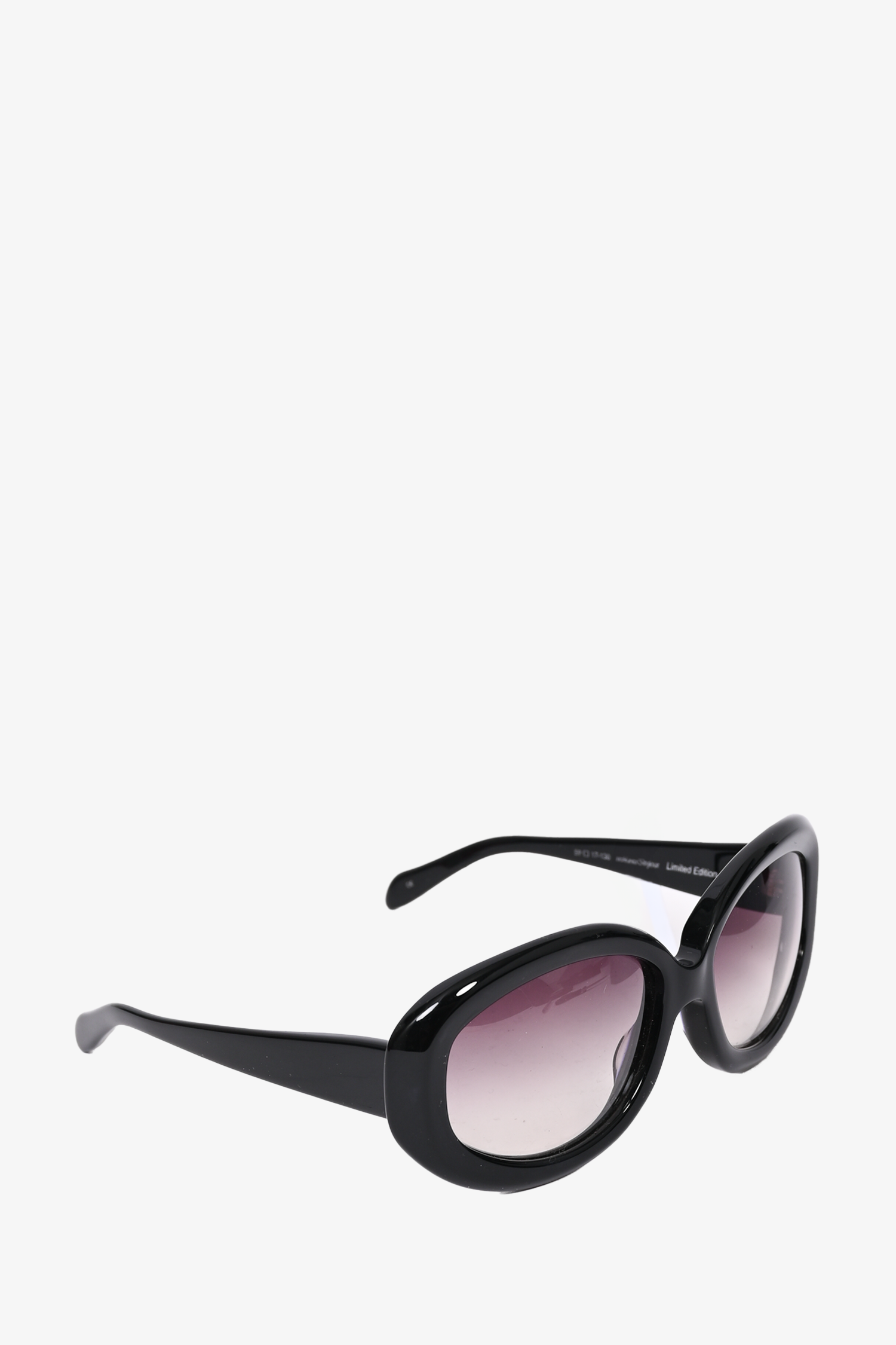 Oliver Peoples Limited Edition Black 'Paramour' Sunglasses