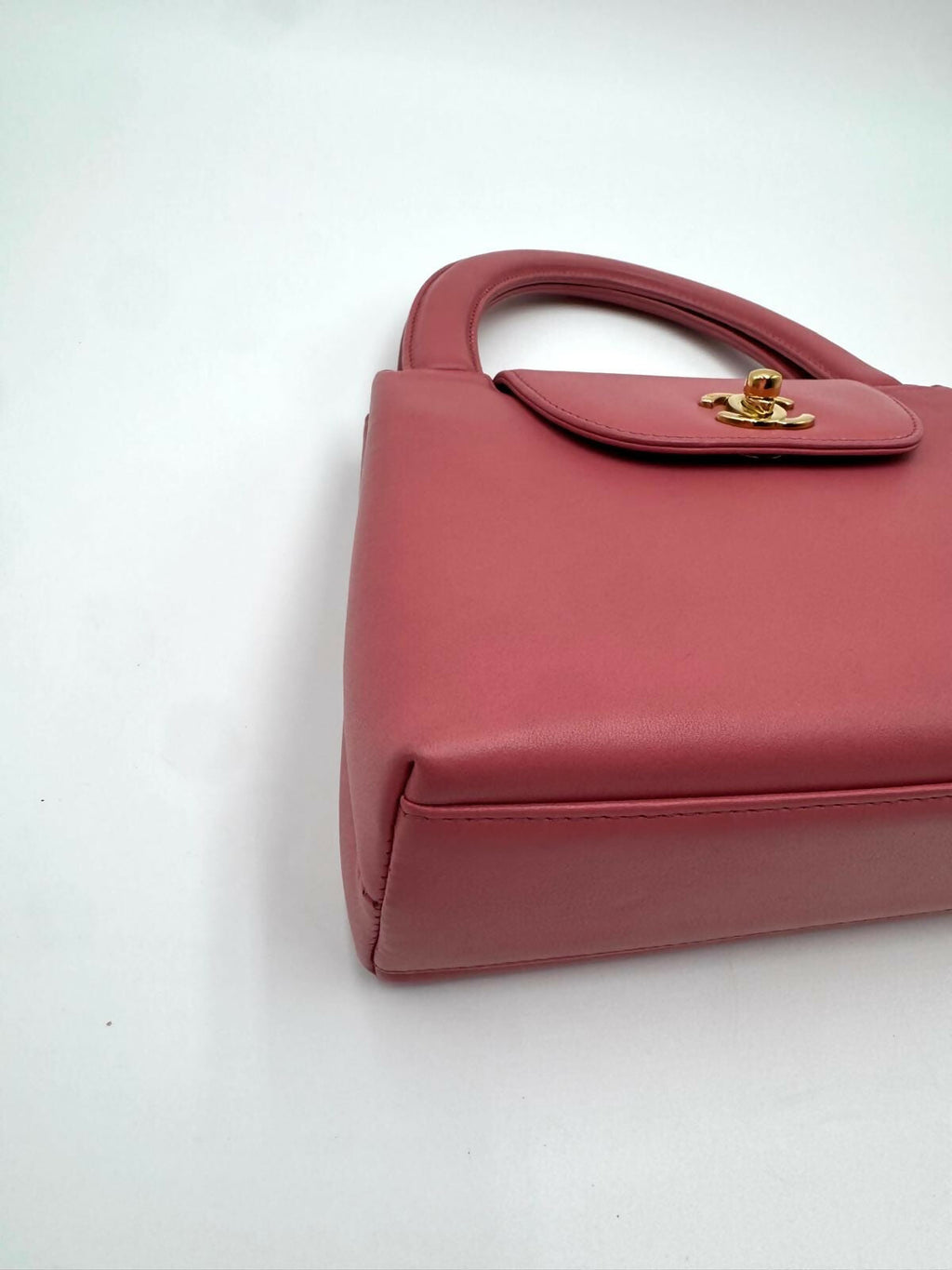 Chanel Vintage Dusty Pink Mini Kelly