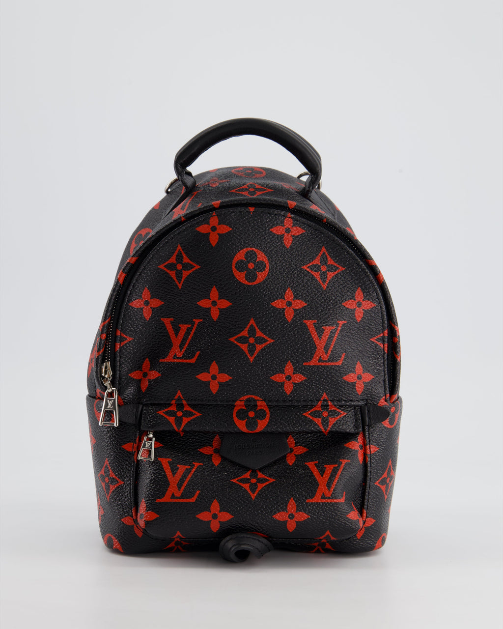 *LIMITED EDITION* Louis Vuitton Infrarouge Palm Springs Mini Backpack in Monogram Canvas with Silver Hardware