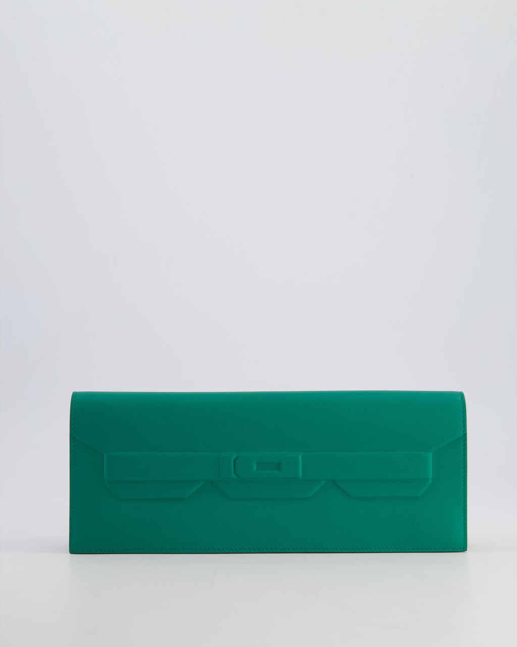 *FIRE PRICE* Hermès Birkin Cut Shadow Bag In Vert Vertigo Swift Leather