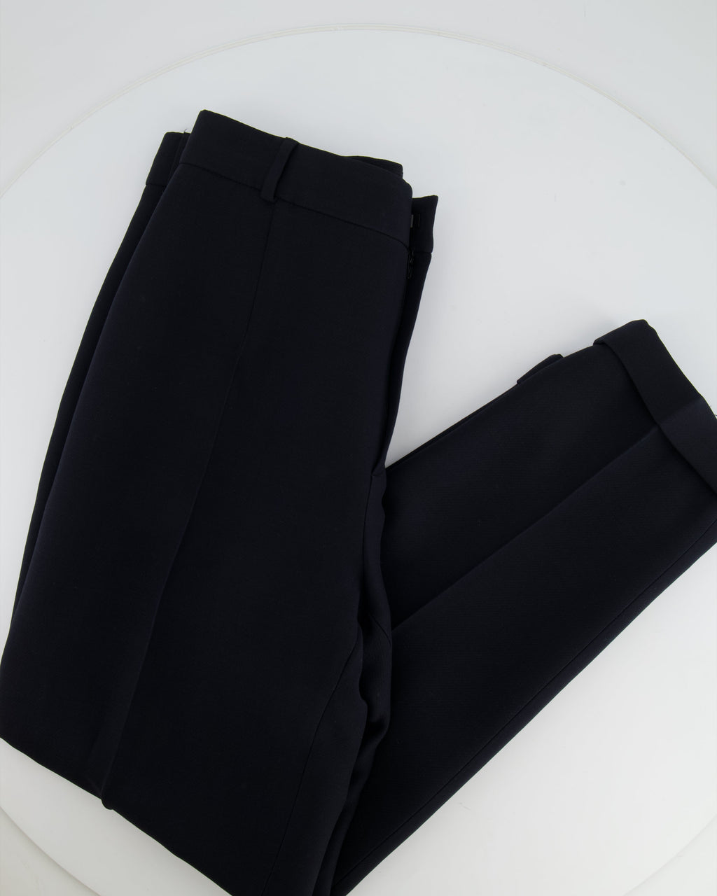 Christian Dior Navy Classic Trousers Size FR 38/40 (UK 10/12)