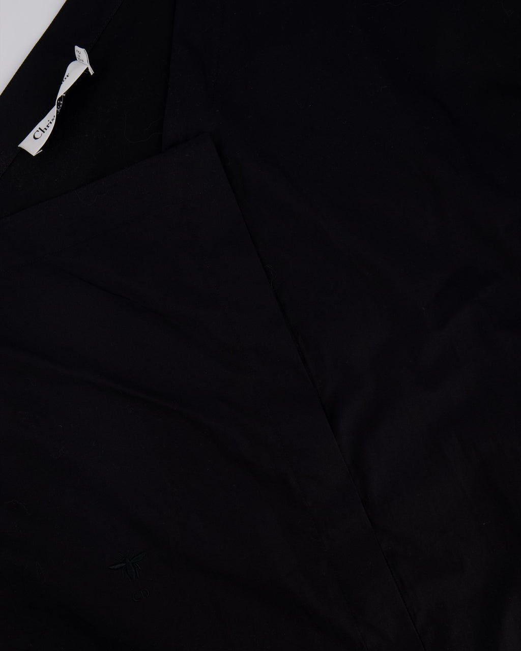 Christian Dior Black Cotton One Sleeve Top FR 38 (UK 10)