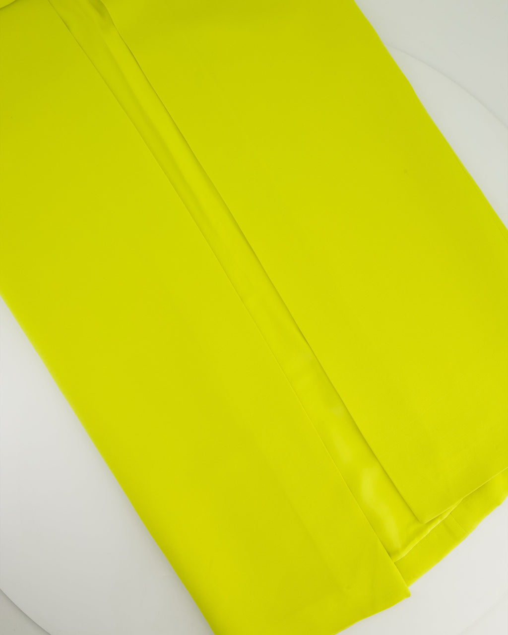 Christian Dior Lime Green Open Maxi Skirt with Pockets FR 34 (UK 6)