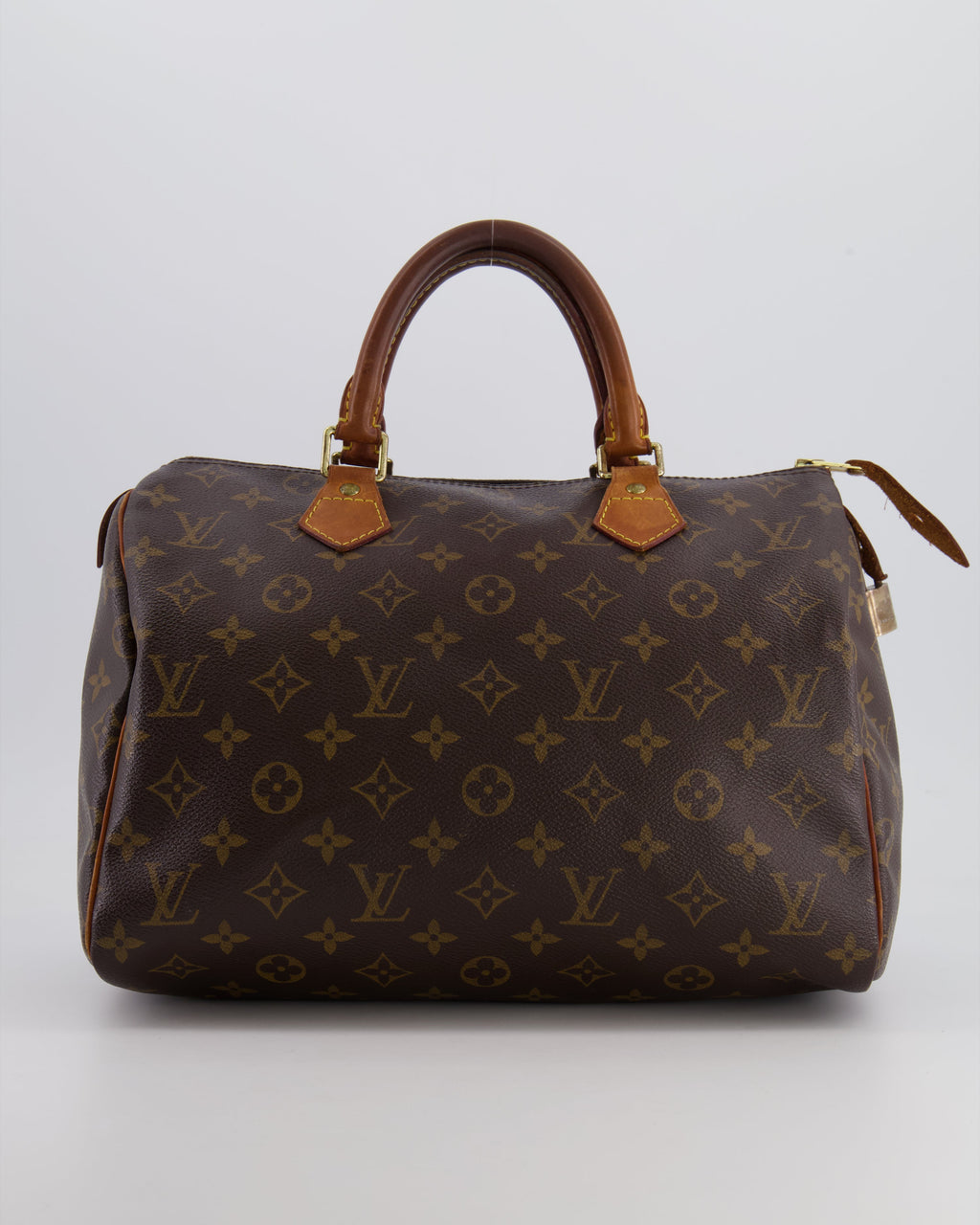 Louis Vuitton Brown Monogram Canvas Speedy 30 Bag with Gold Hardware RRP £1,490