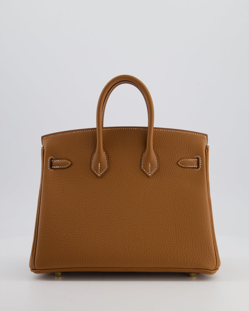 *HOT* Hermès Birkin 25 Retourne Bag in Gold Togo Leather with Gold Hardware
