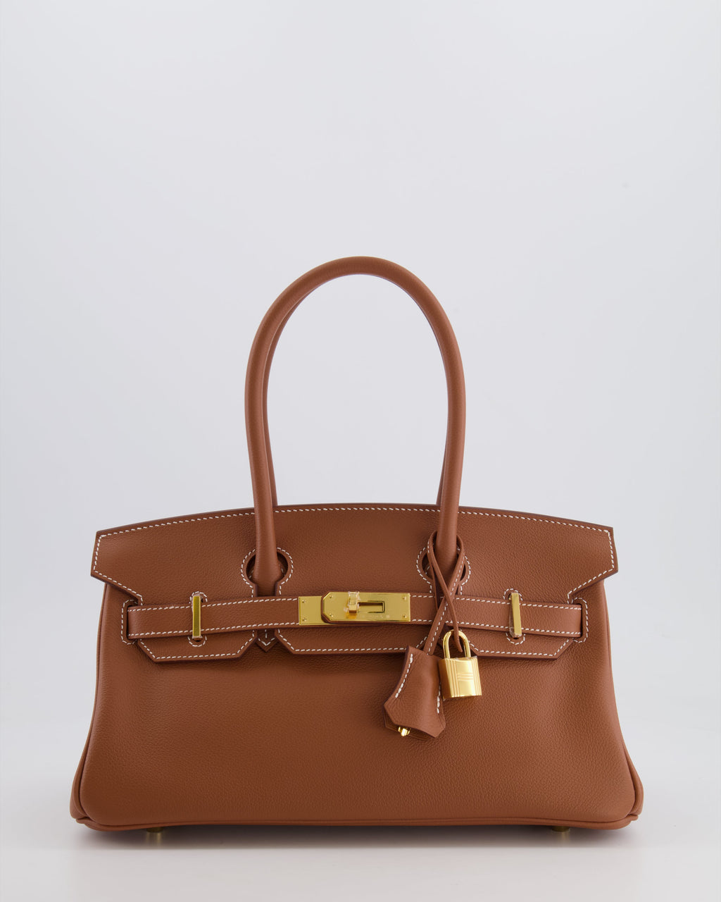 *SUPER HOT & RARE* Hermès Birkin Shoulder Light 29 Bag in Gold Evercolour Leather with Gold Hardware