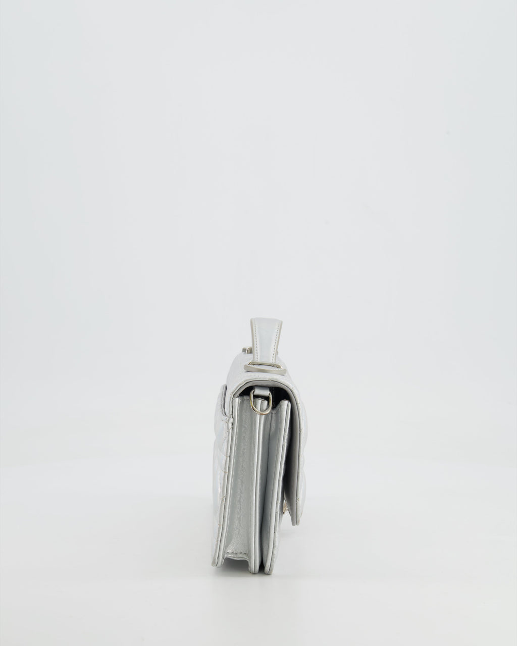 Christian Dior Silver Iridescent My Dior Mini Bag with Silver Hardware