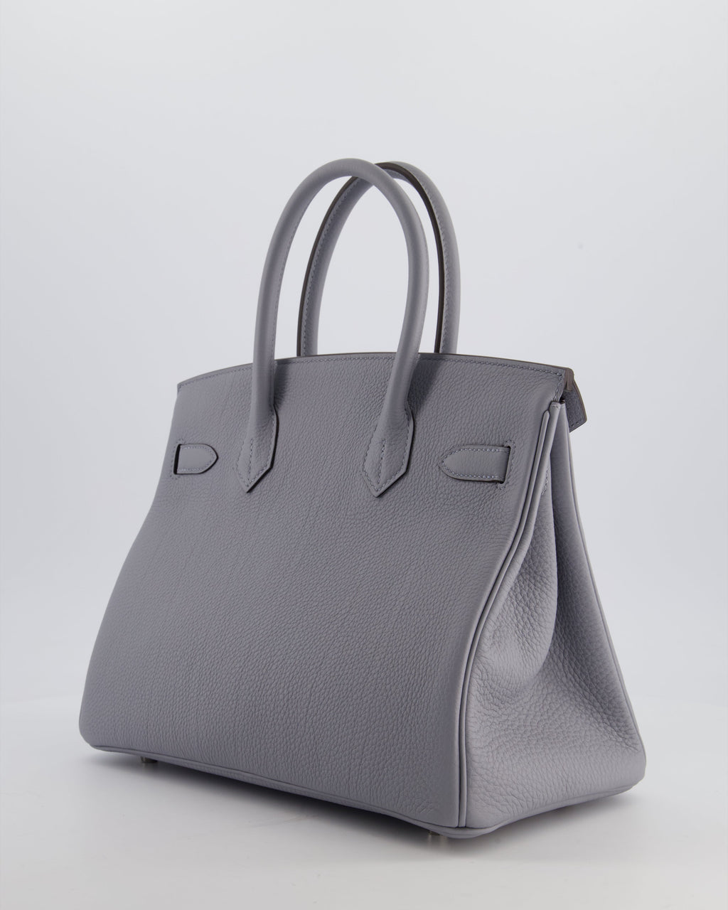 *NEW COLOUR* Hermès Birkin 30 Retourne Bag in Gris Pantin Togo Leather with Palladium Hardware
