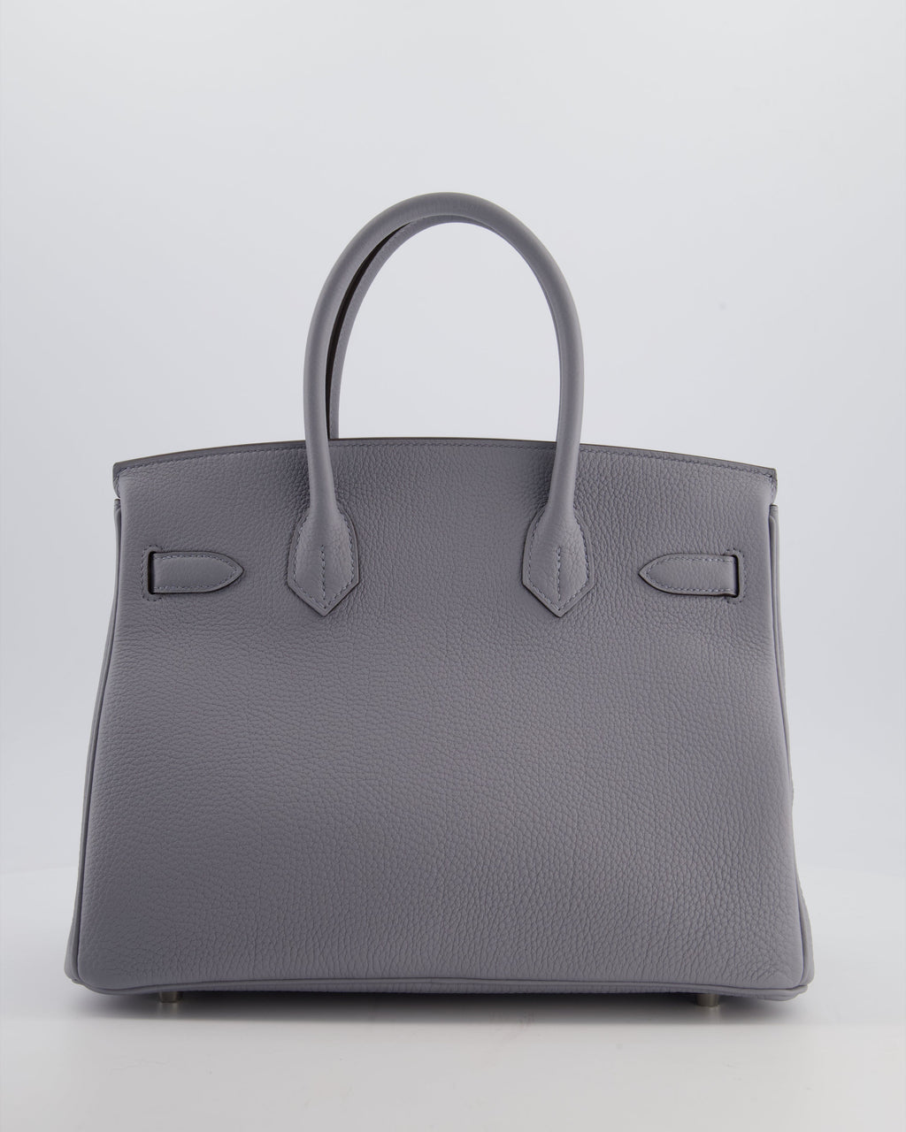 *NEW COLOUR* Hermès Birkin 30 Retourne Bag in Gris Pantin Togo Leather with Palladium Hardware