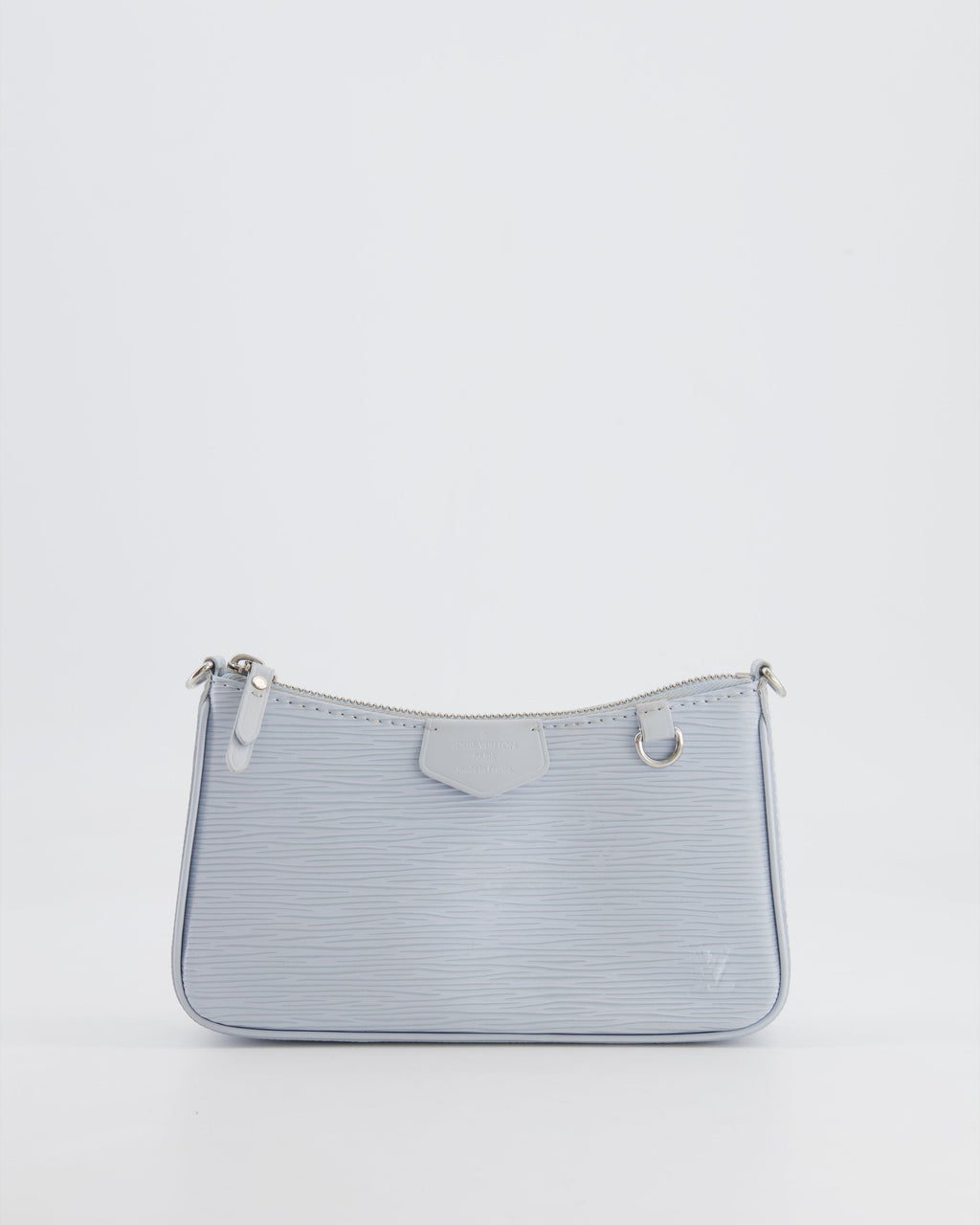 Louis Vuitton Baby Blue Easy Pouch on Strap Bag in Epi Leather with Silver Hardware RRP £1,650