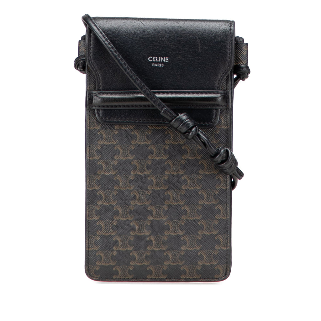 Messenger Bag Triomphe Coated Canvas Medium