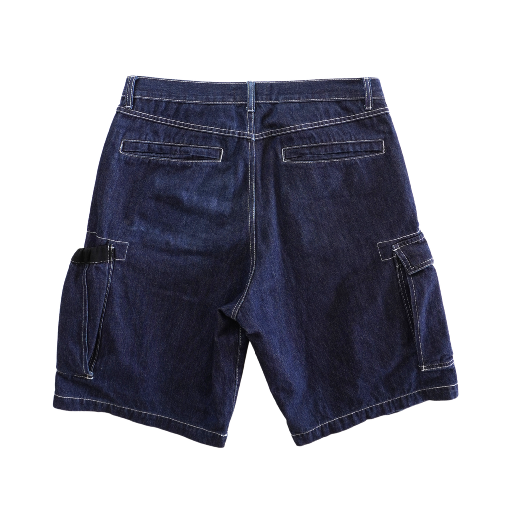 Palace 'SS21 Drawcord Pocket' Denim Cargo Shorts - Men's 32