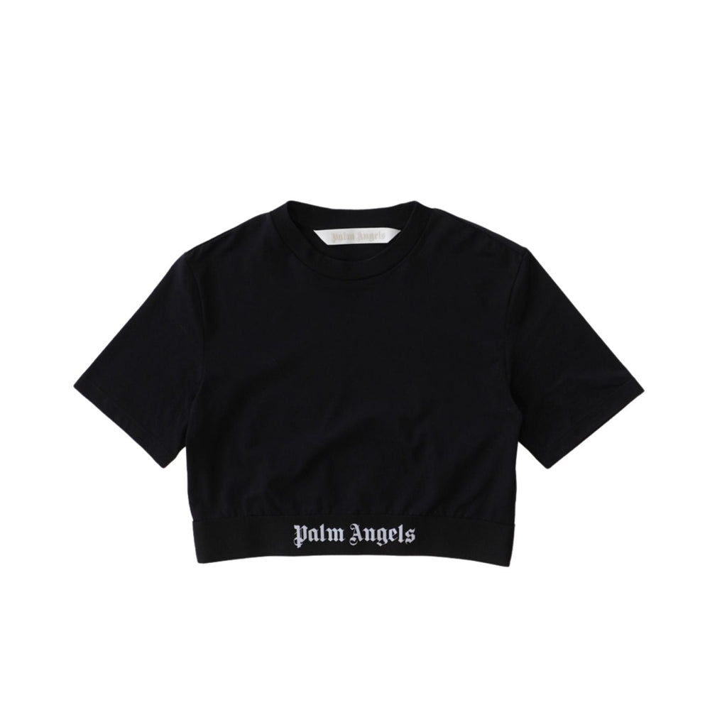 Palm Angels Cropped T-Shirt - Women's XS