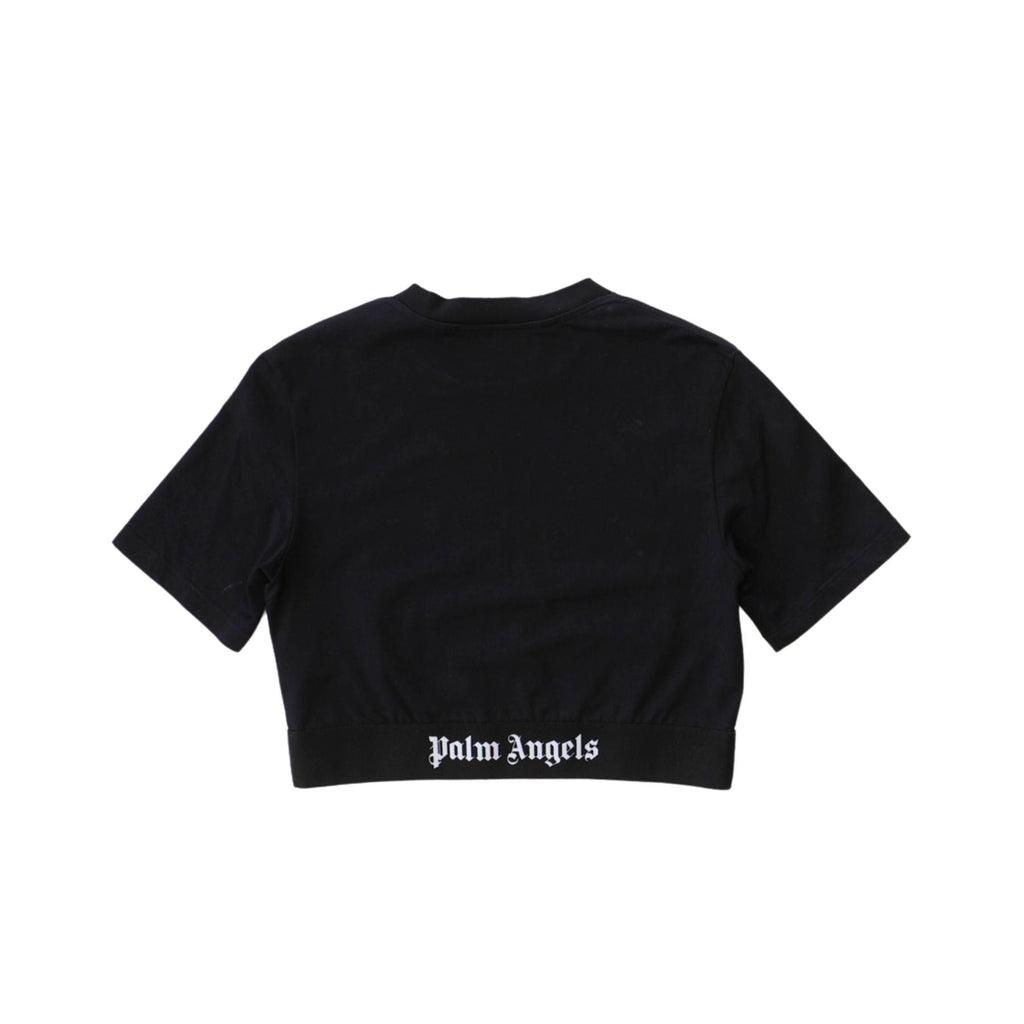 Palm Angels Cropped T-Shirt - Women's XS