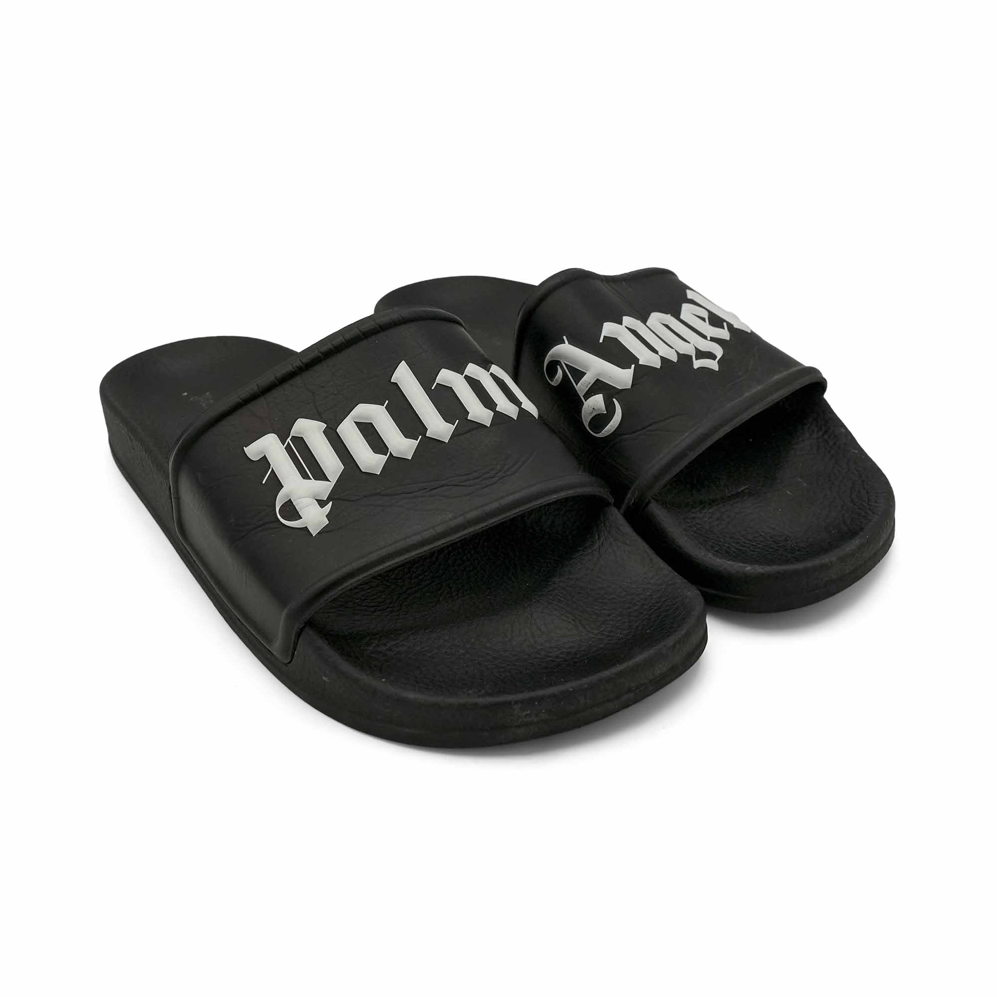 Palm Angels Logo Pool Slides - Women's 39