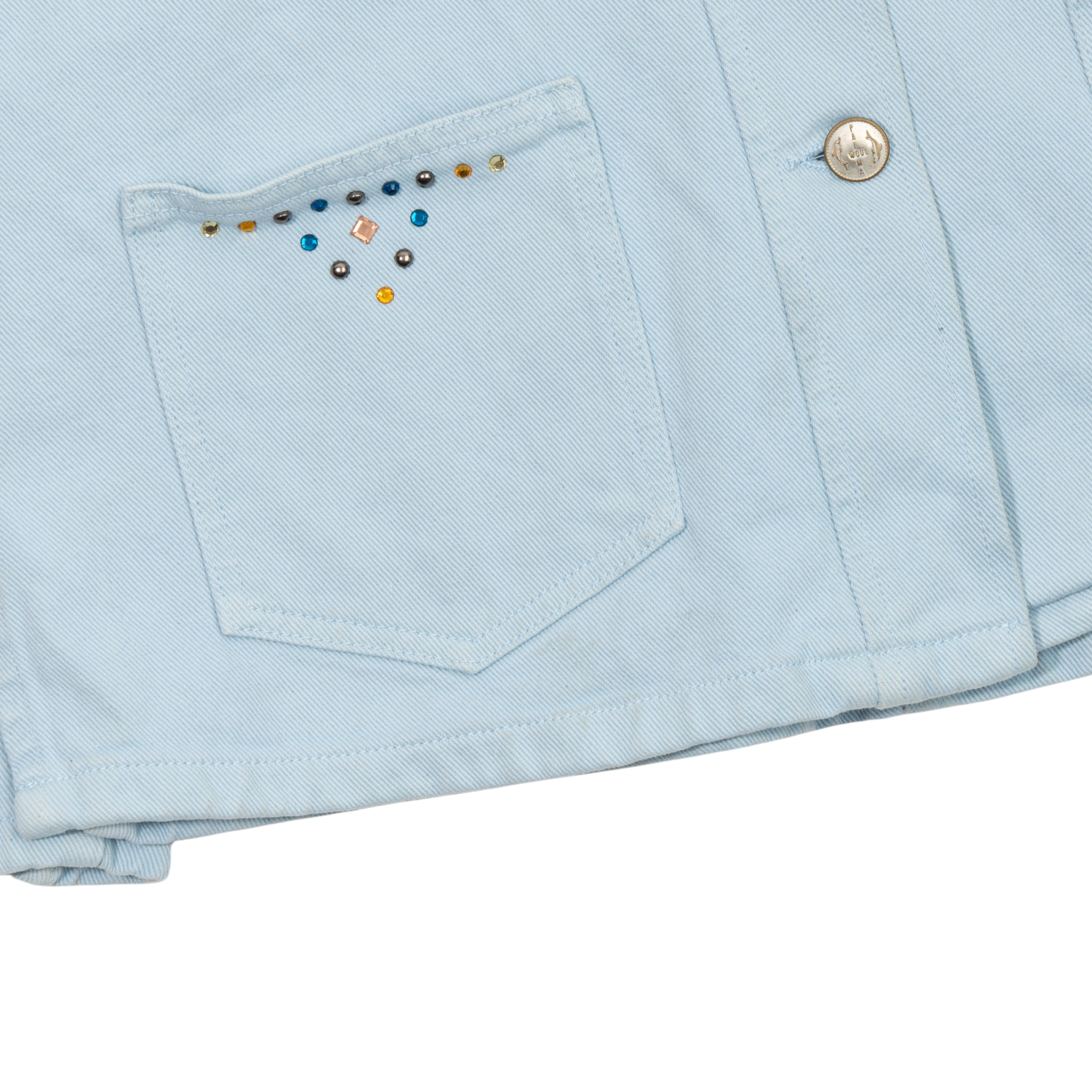 Paloma Wool Bedazzled Rhinestone Jacket - Women's S