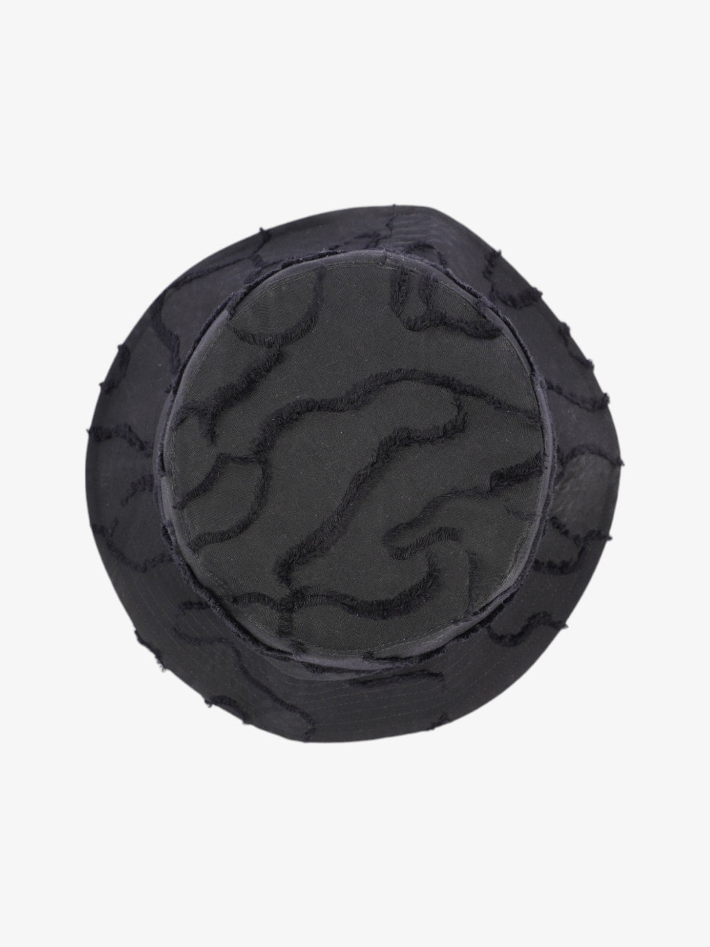 Christian Dior Camouflage Logo Bucket Hat Black Polyester 58