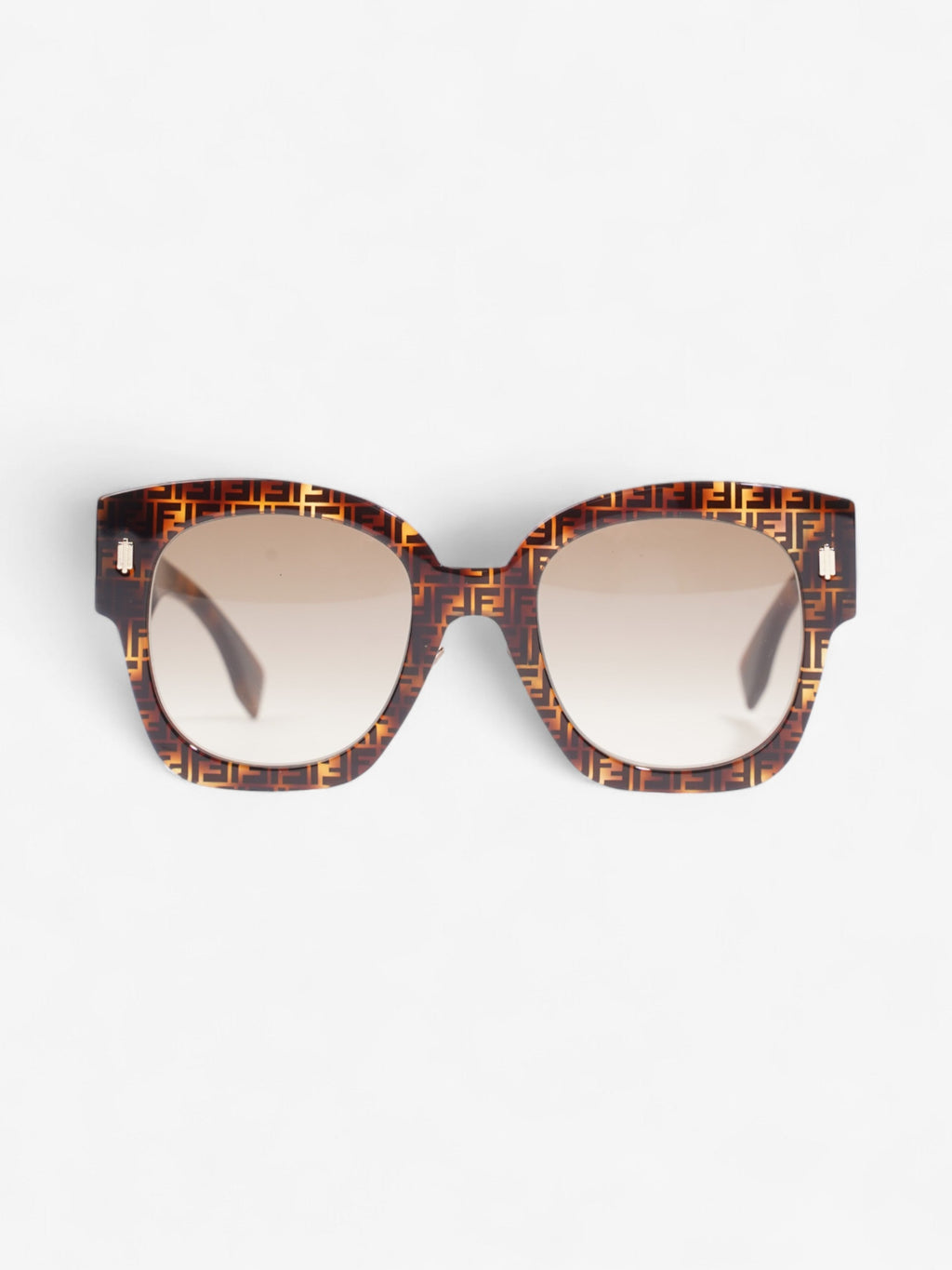 Fendi Roma Square Sunglasses Tortoise  Acetate 150mm