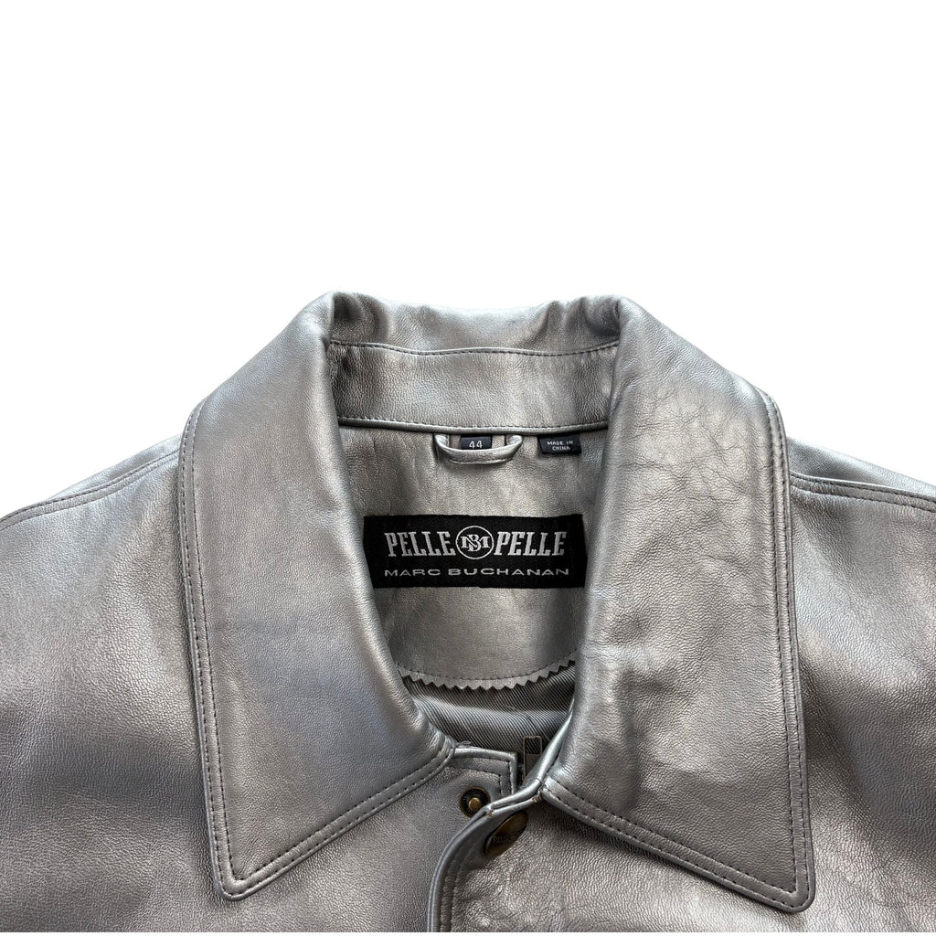 Pelle Pelle Leather Bomber Jacket - Men's 44